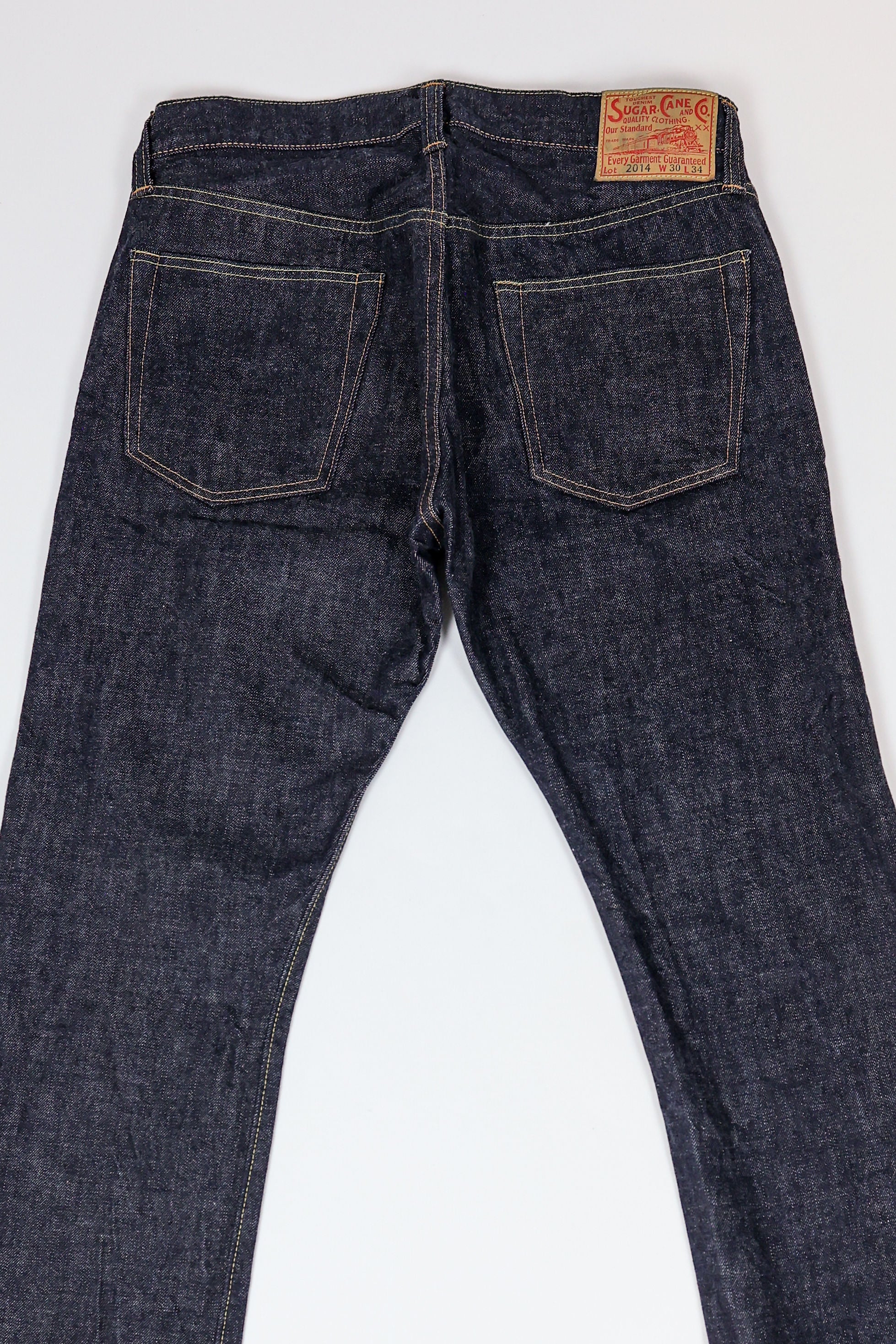 Sugar Cane 2009 Slim Straight - One Wash 12 oz. Japanese Selvedge Denim