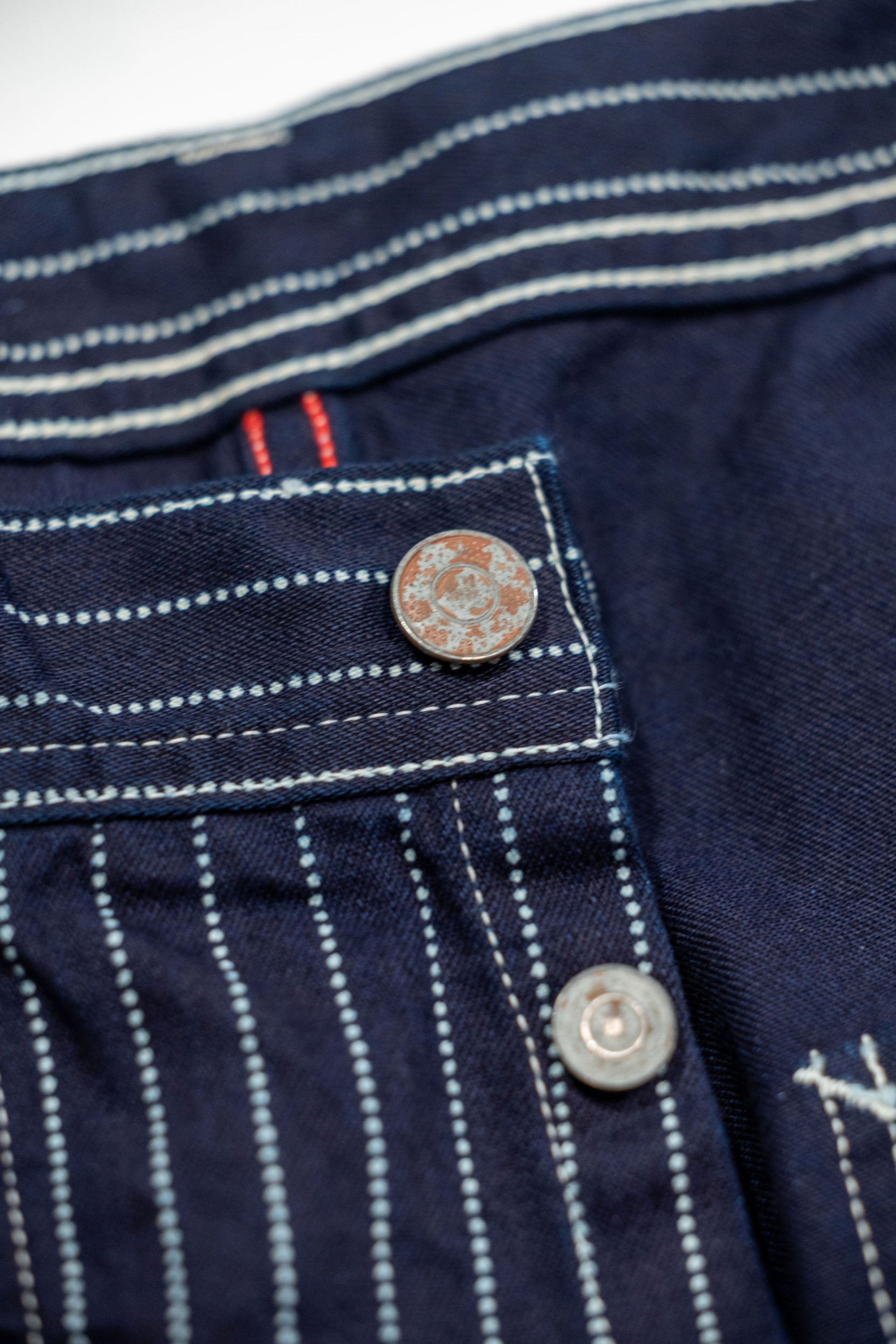 Sugar Cane Engineer Pant - 9oz Wabash Stripe