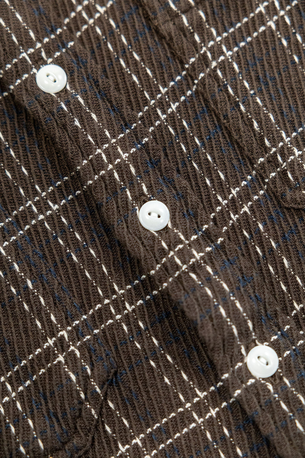 3sixteen Utility Flannel - Espresso Twill Check