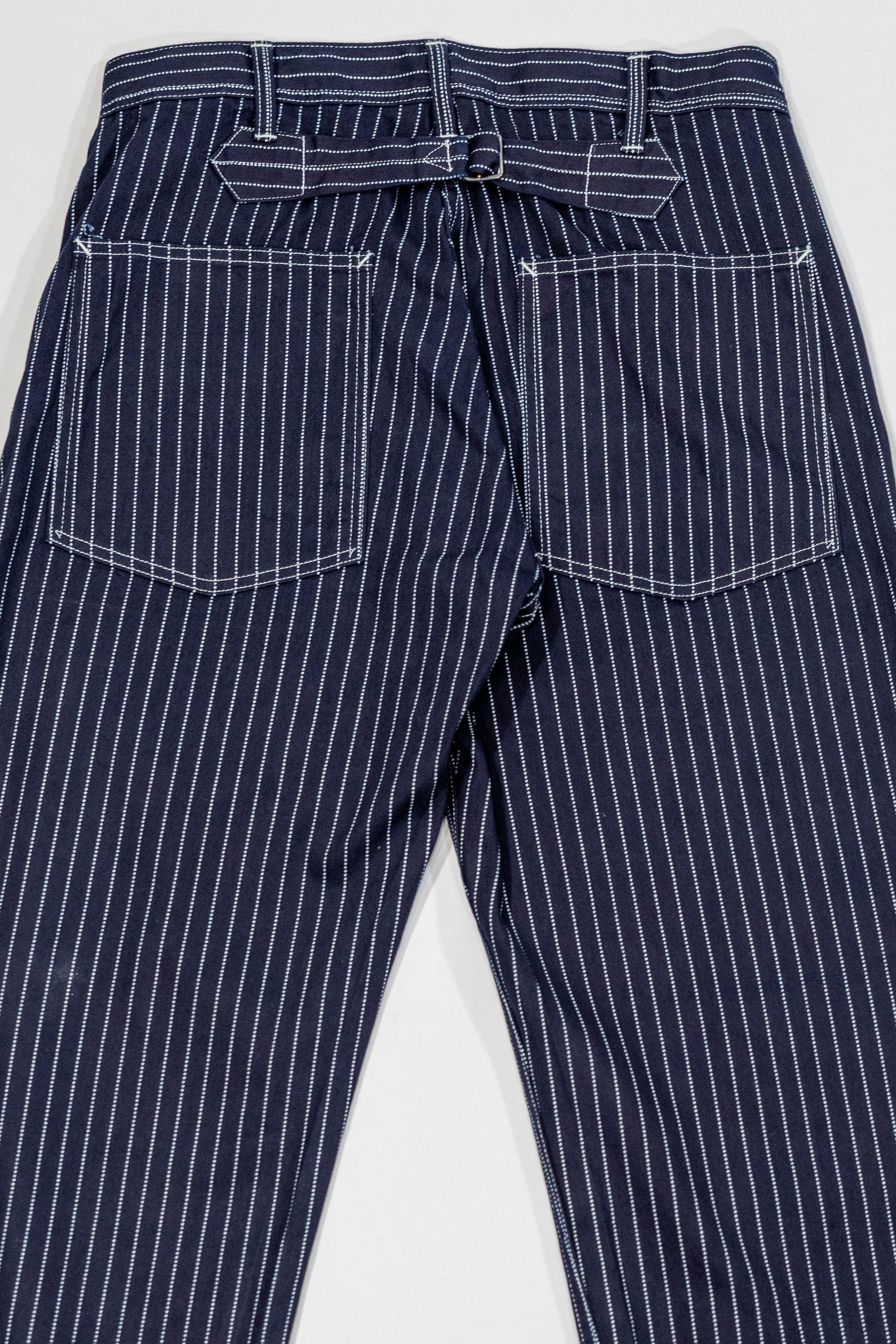 Sugar Cane Engineer Pant - 9oz Wabash Stripe