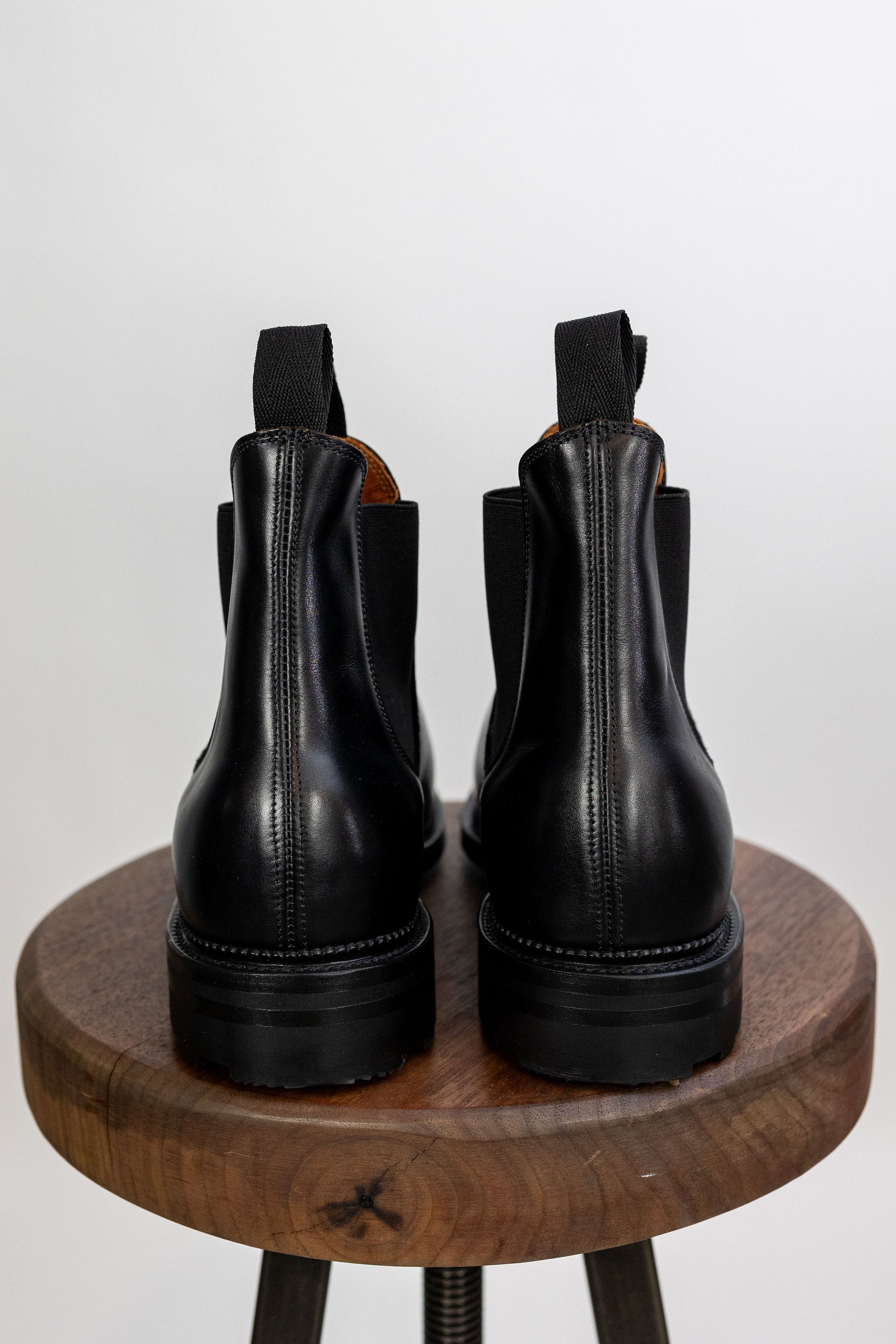 Viberg Chelsea Boot - Nero Vocalou Vitelli