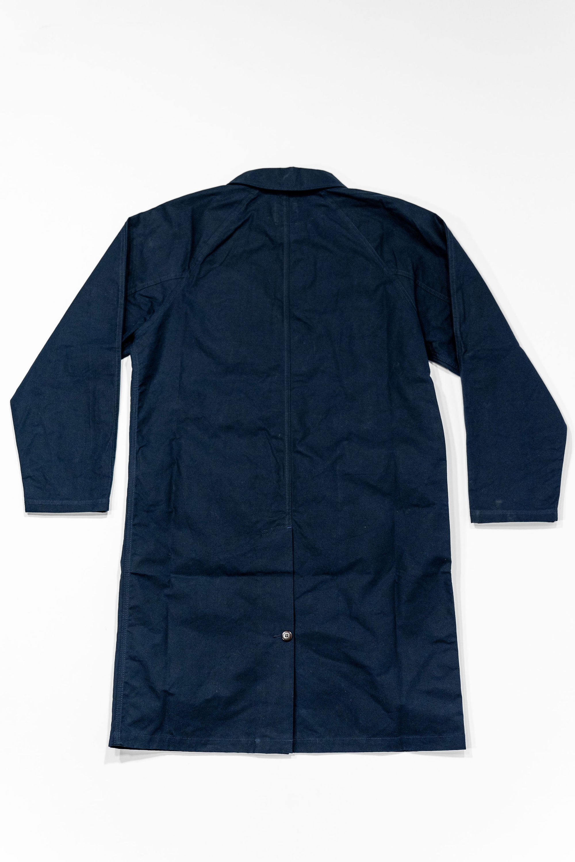 Heimat Textil Journey Coat Long - Ink Dry Wax