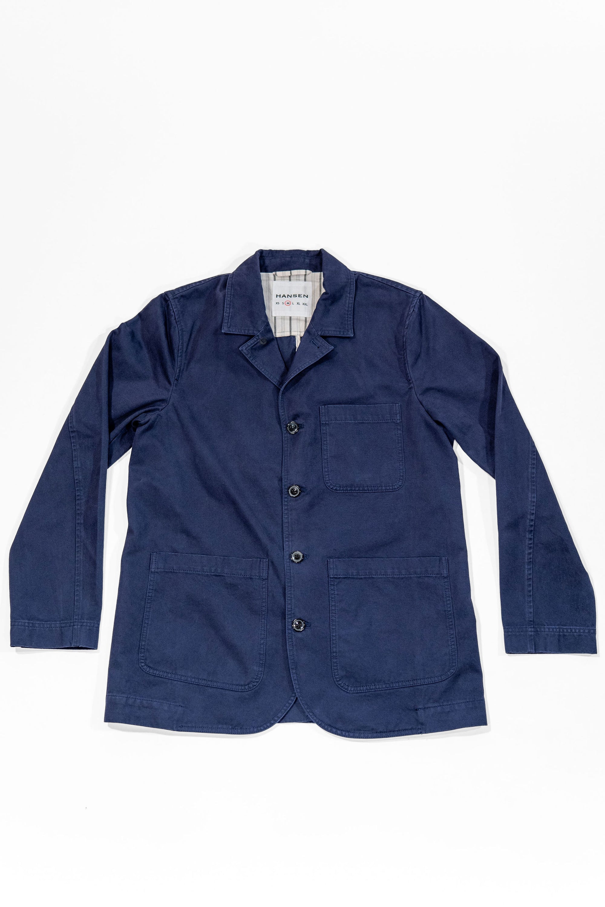 Hansen Garments Josuf Casual Chore Blazer - Marine