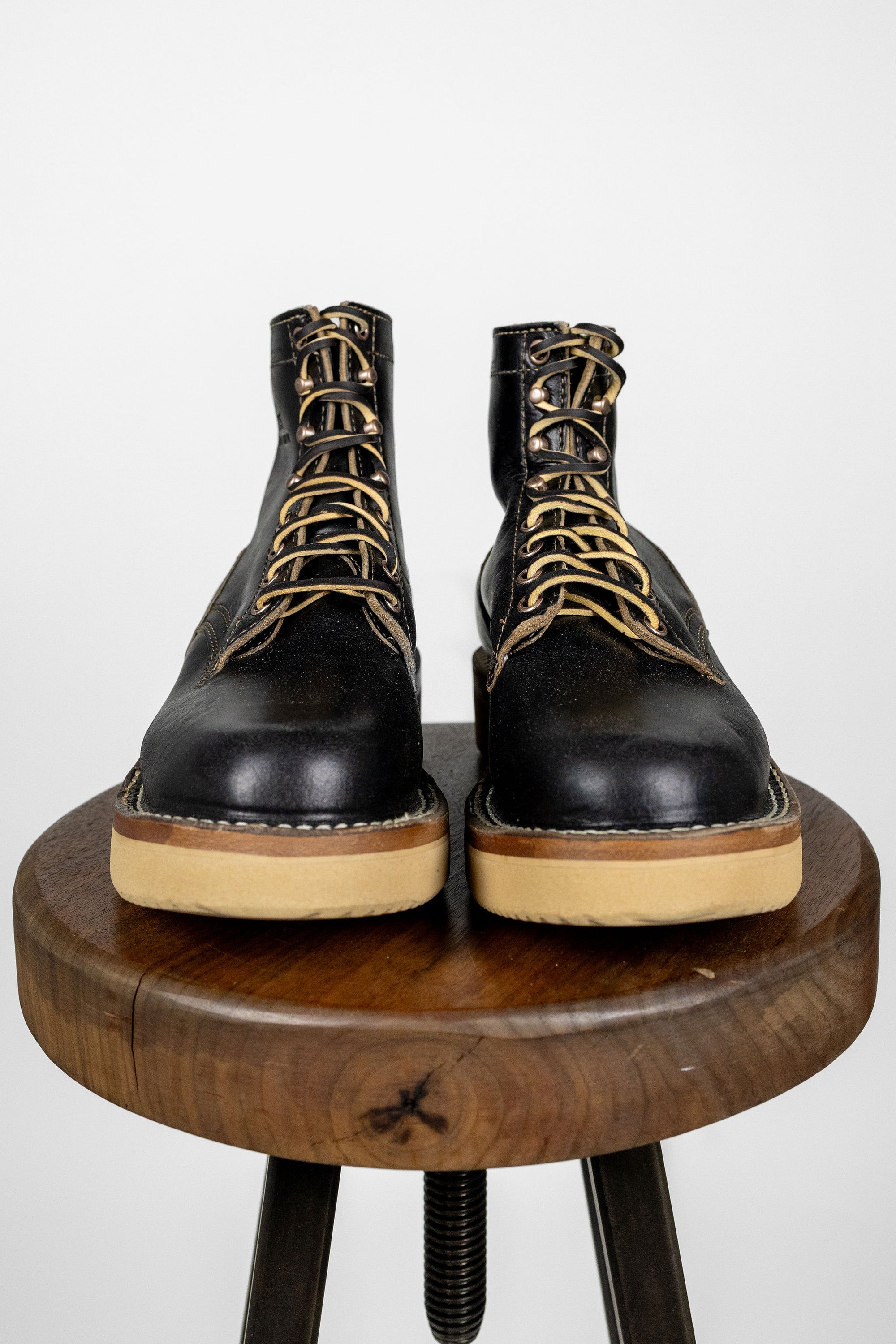 White's Boots x Franklin & Poe Trolley Hopper - Black Chromexcel