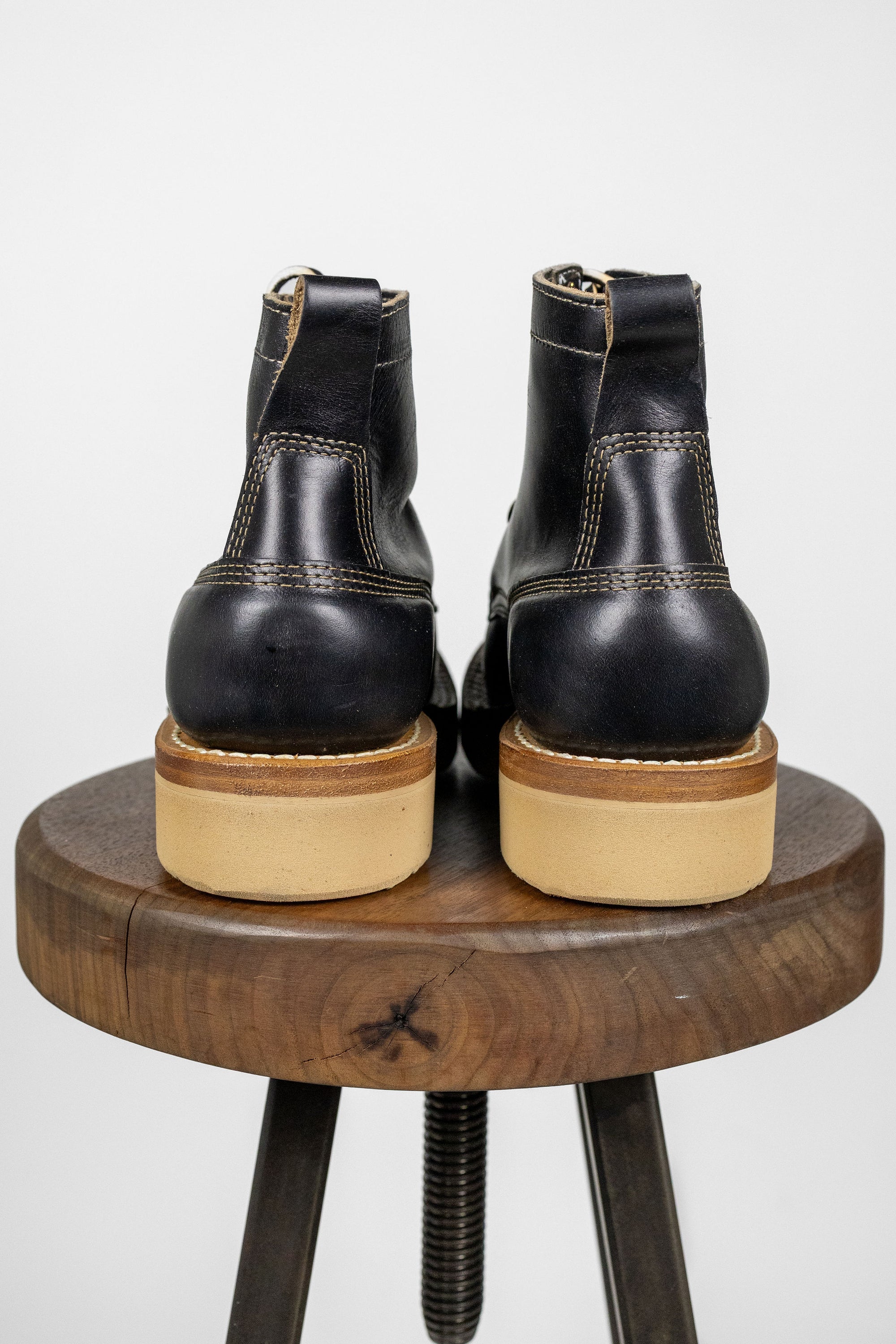 White's Boots x Franklin & Poe Trolley Hopper - Black Chromexcel