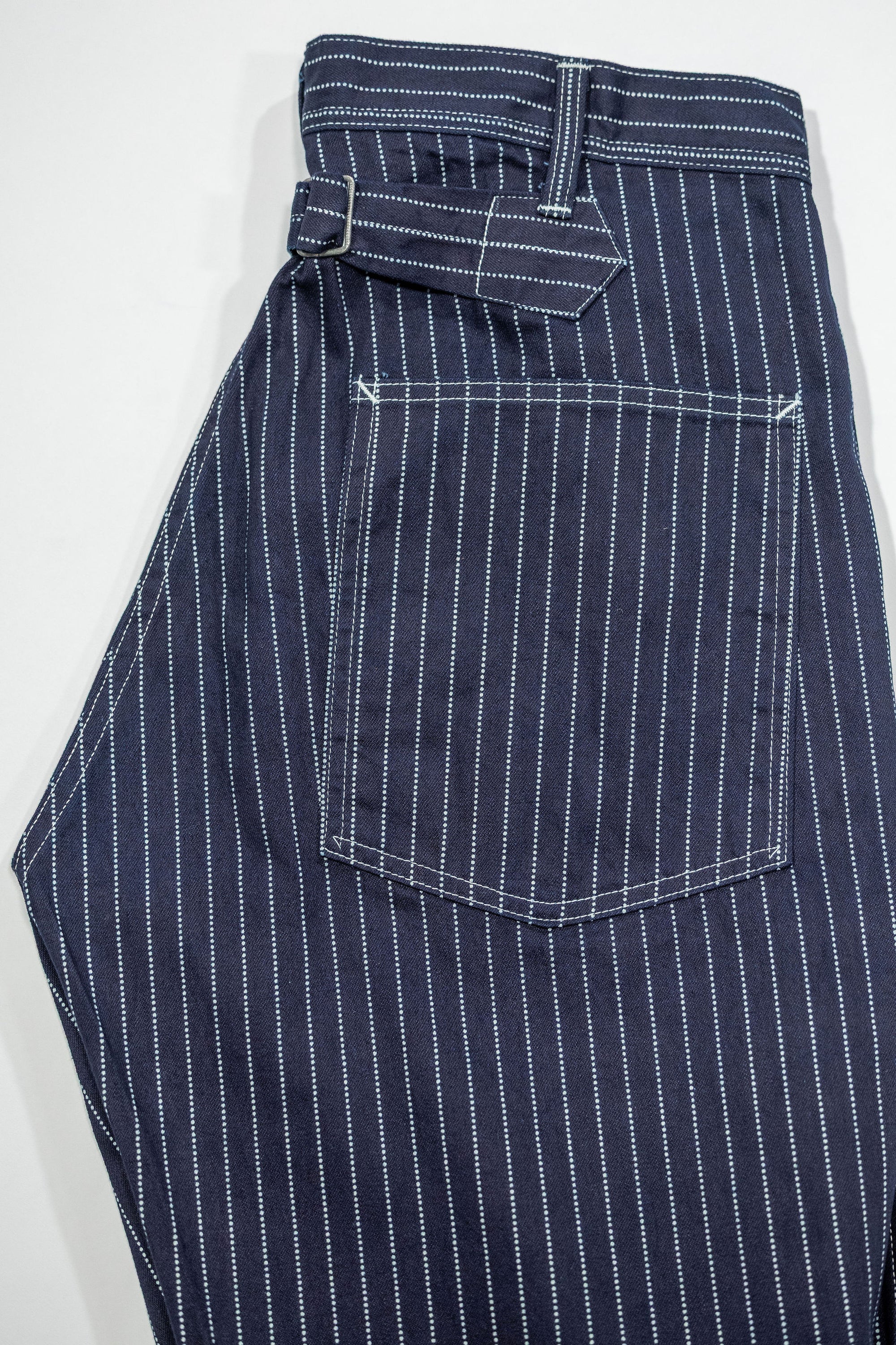 Sugar Cane Engineer Pant - 9oz Wabash Stripe