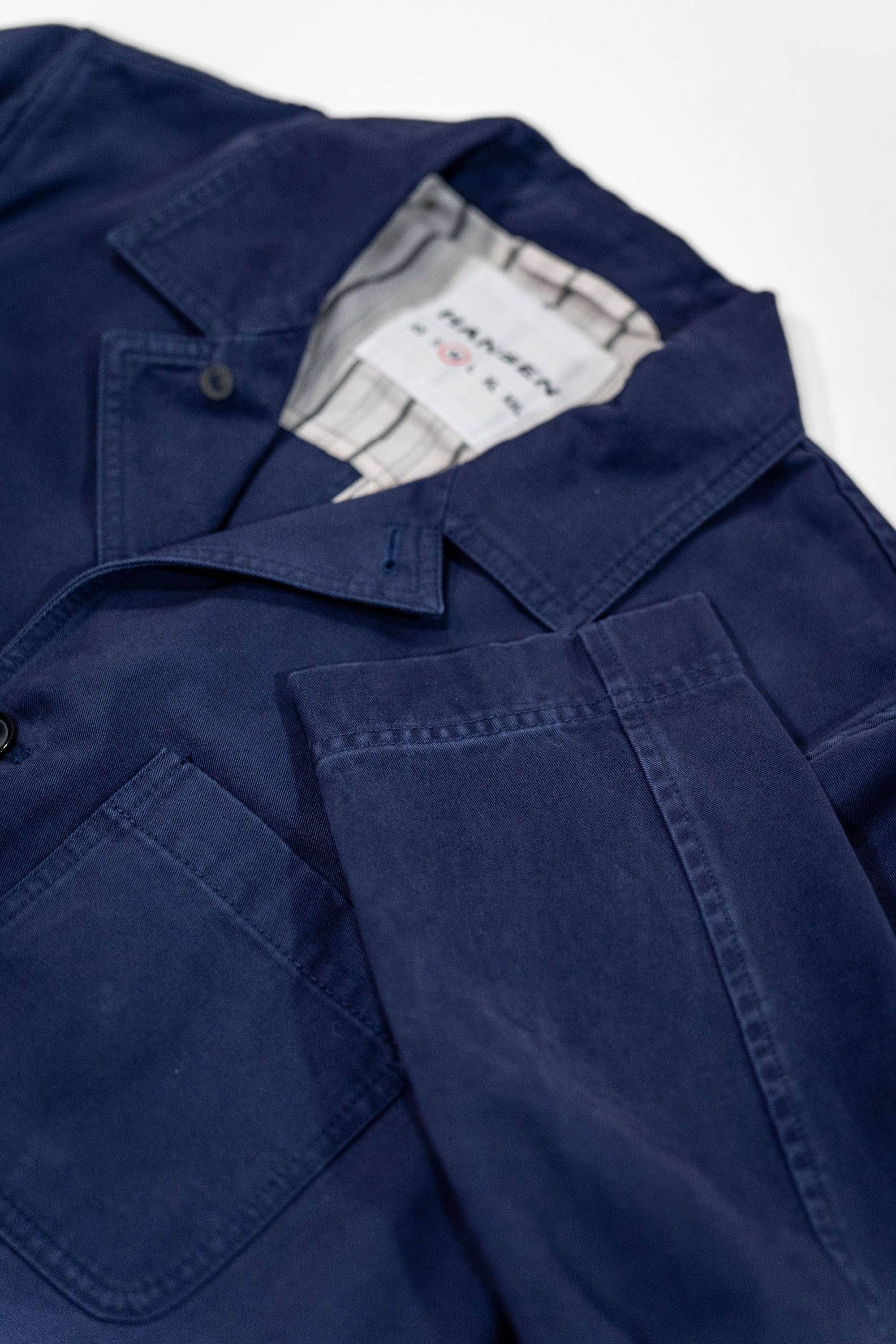 Hansen Garments Josuf Casual Chore Blazer - Marine