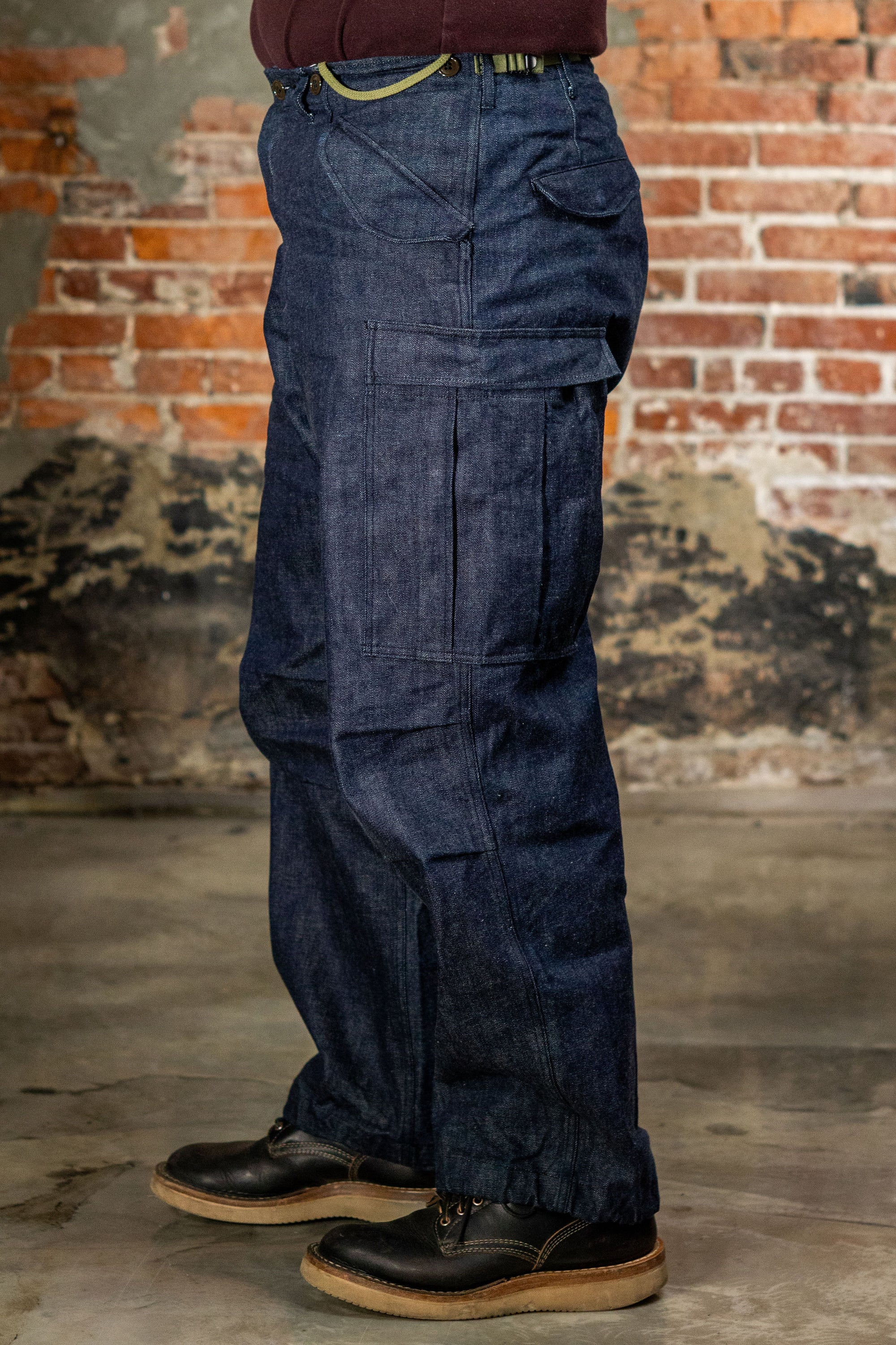 Buzz Rickson's BR42586 Trousers, Shell, Field, Type M-51 “Denim Civilian Model”