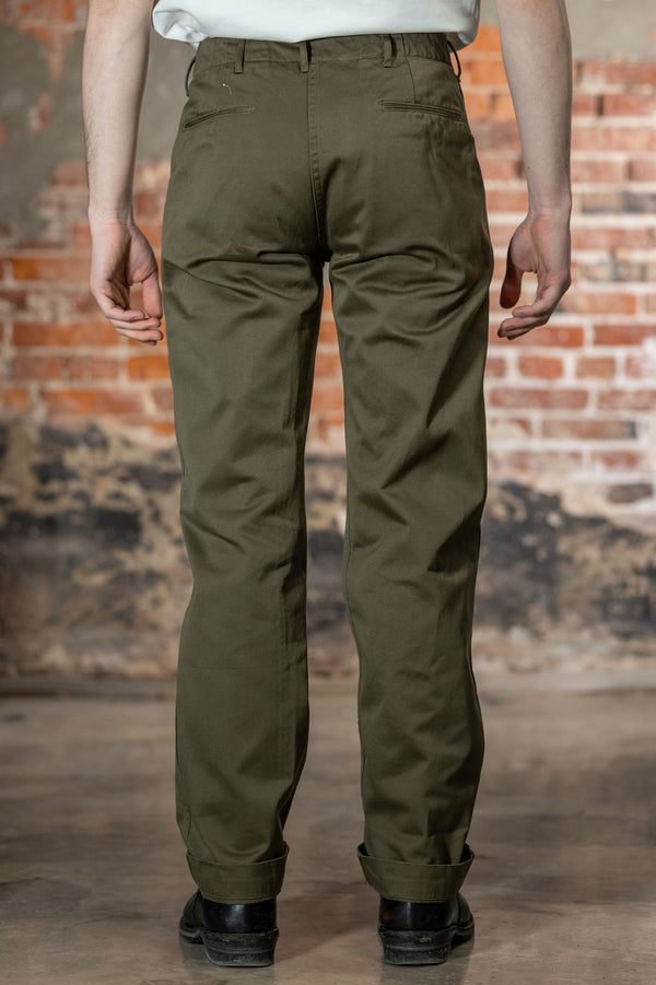 Buzz Rickson's BR40025 Original Spec. Chinos - Olive - Franklin & Poe