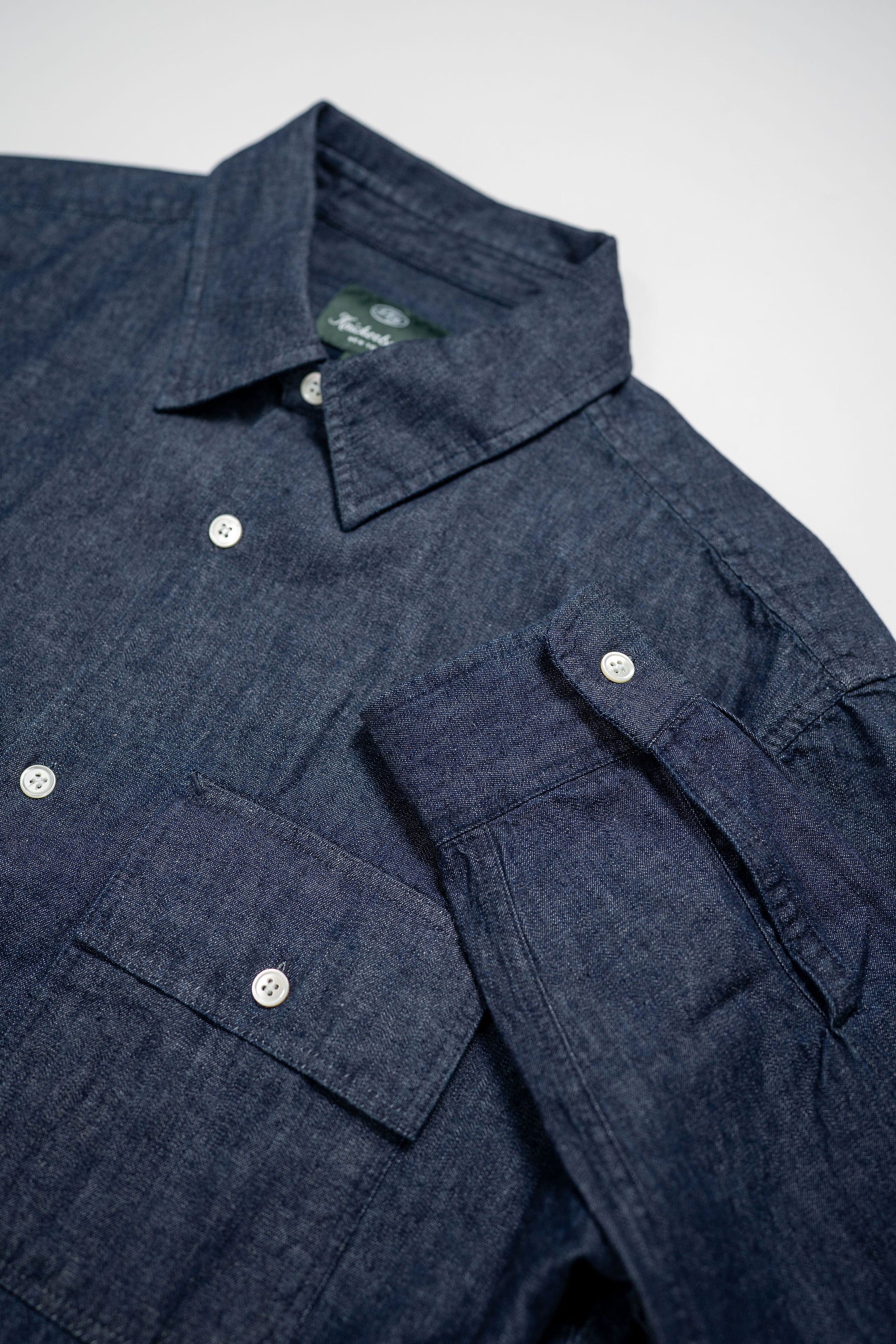 Knickerbocker Pacific Denim Shirt - Dark Wash Indigo