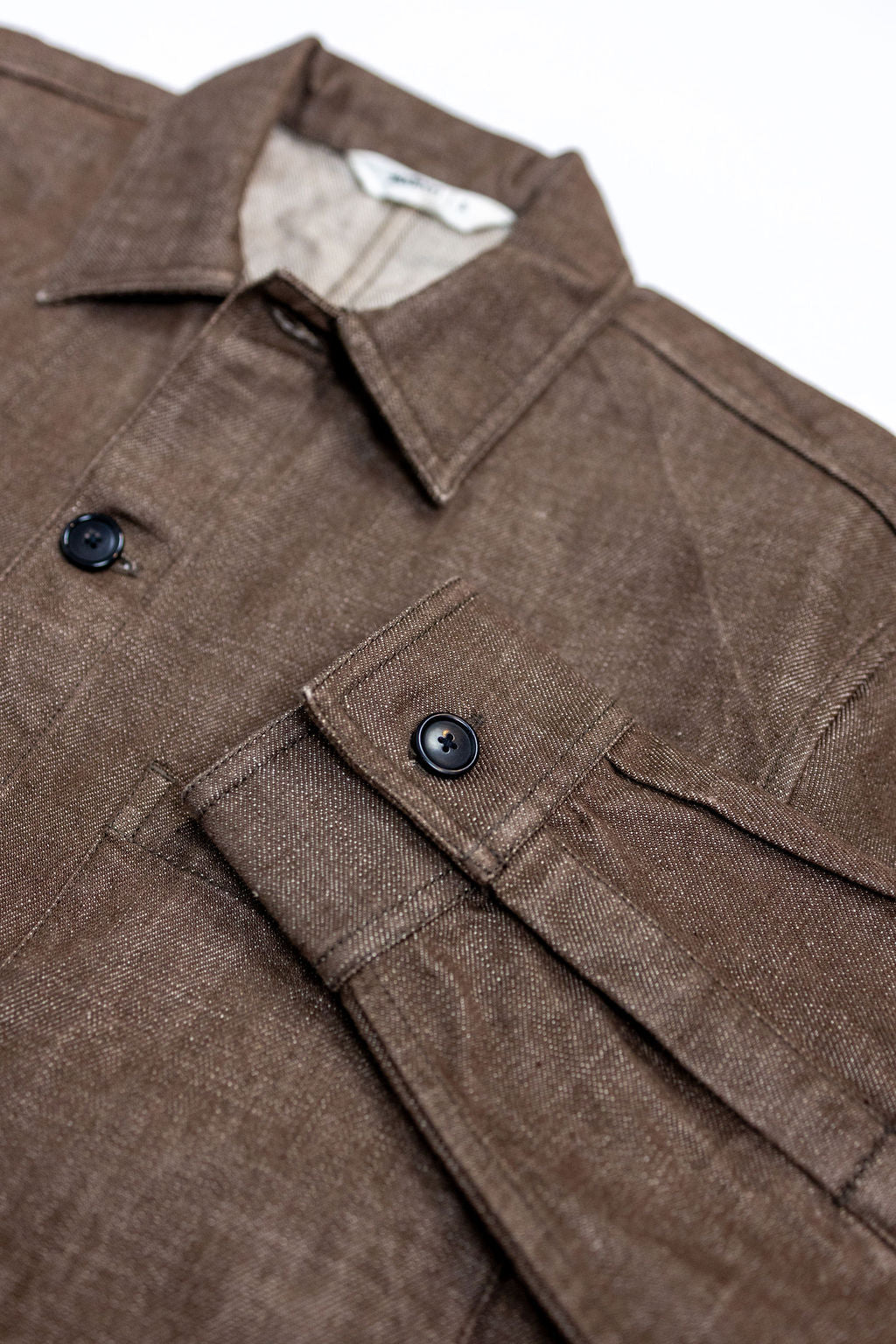 3sixteen Shop Jacket - Brown Denim