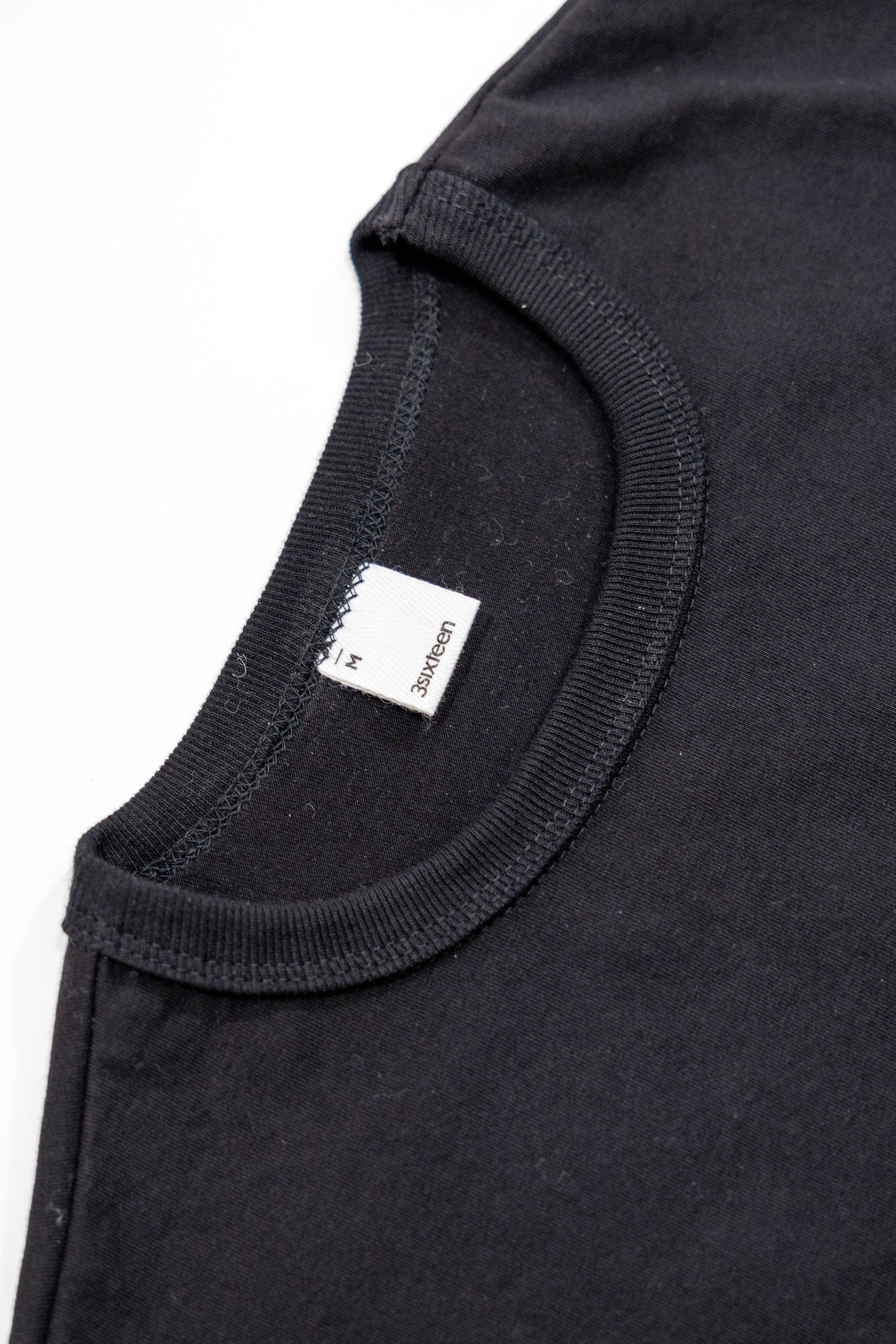 3sixteen x Franklin & Poe 10th Anniversary T-Shirt - Black