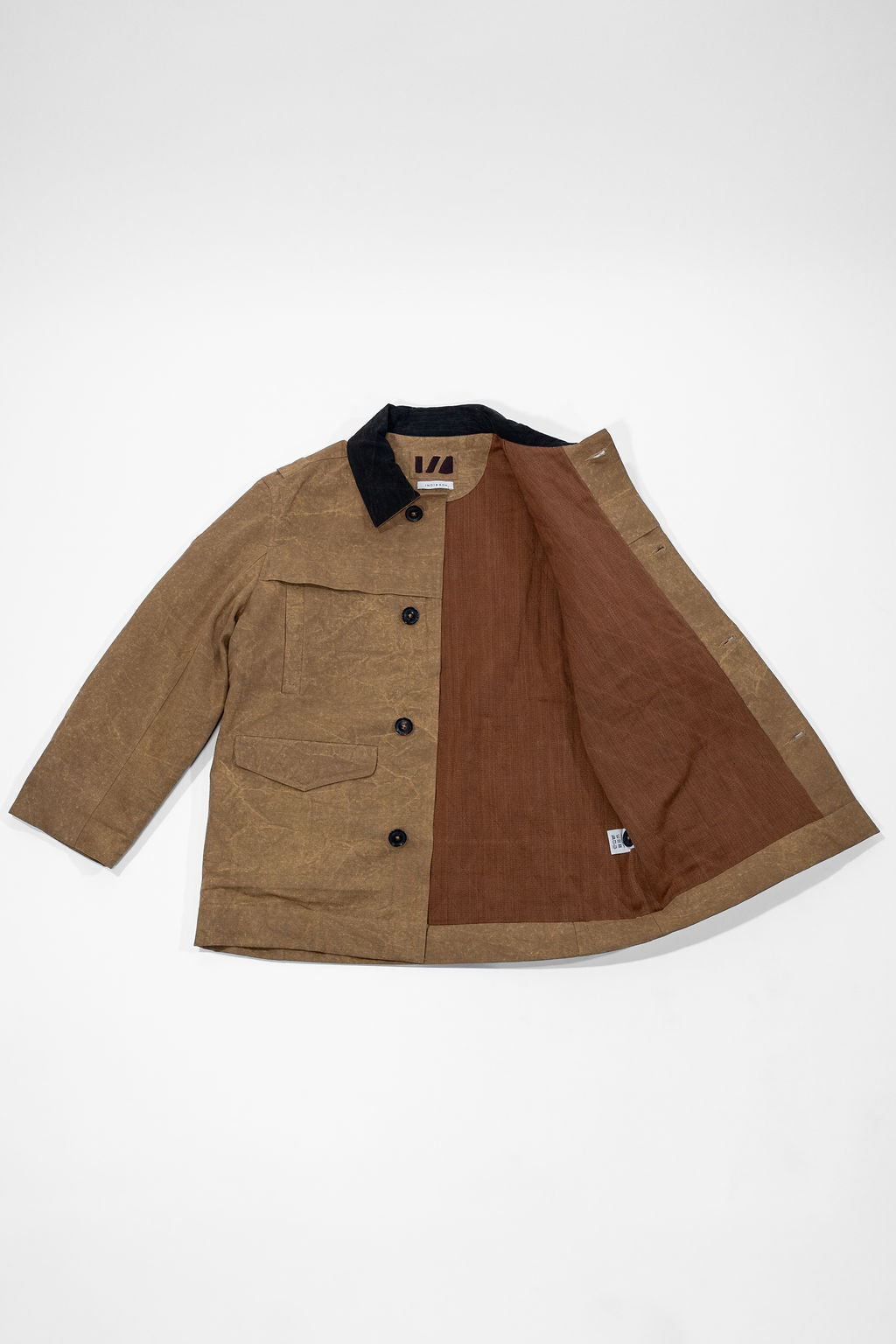 Indi + Ash Braulio Barn Coat - Coyote Stone Enzyme Canvas