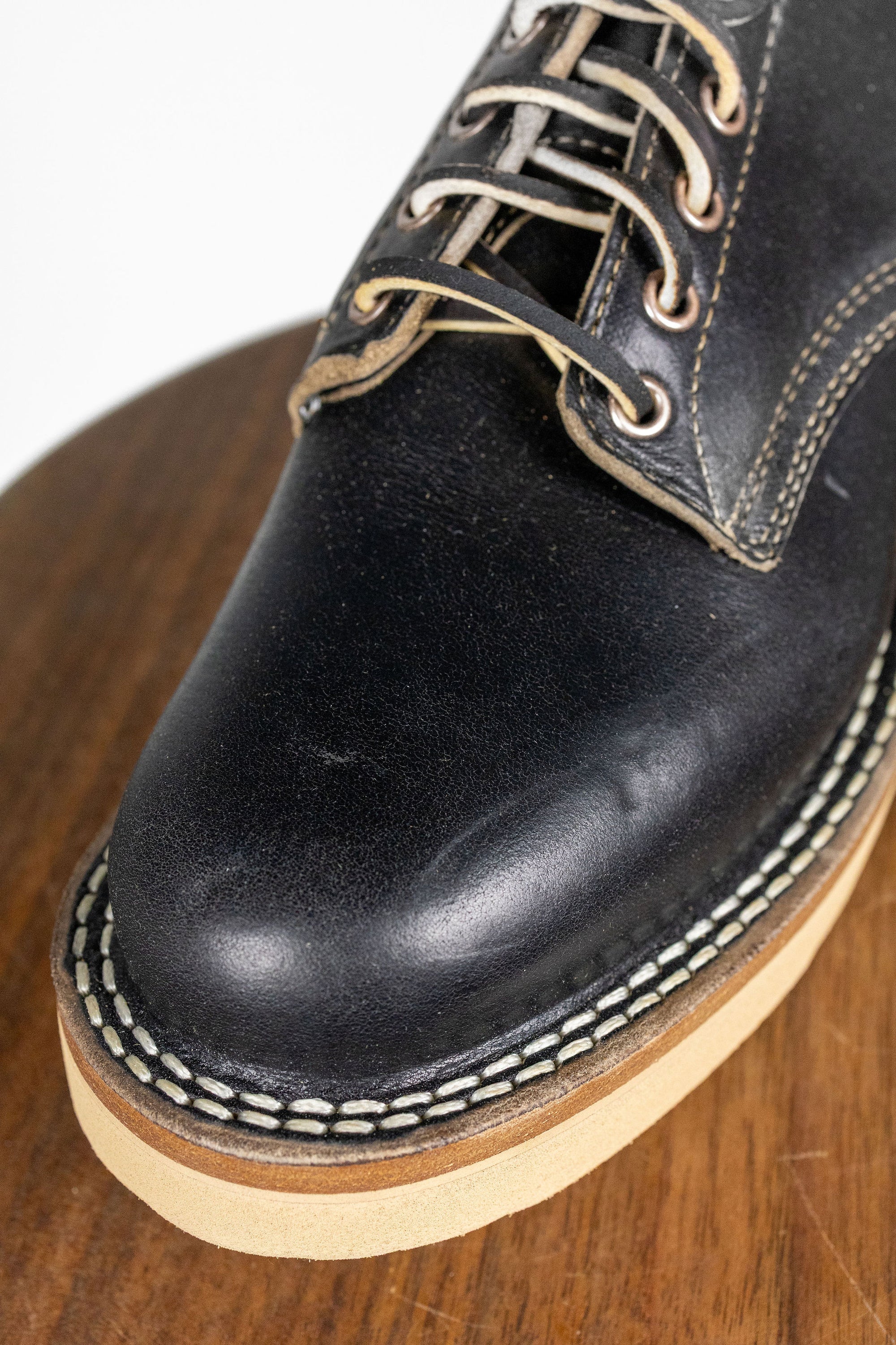 White's Boots x Franklin & Poe Trolley Hopper - Black Chromexcel