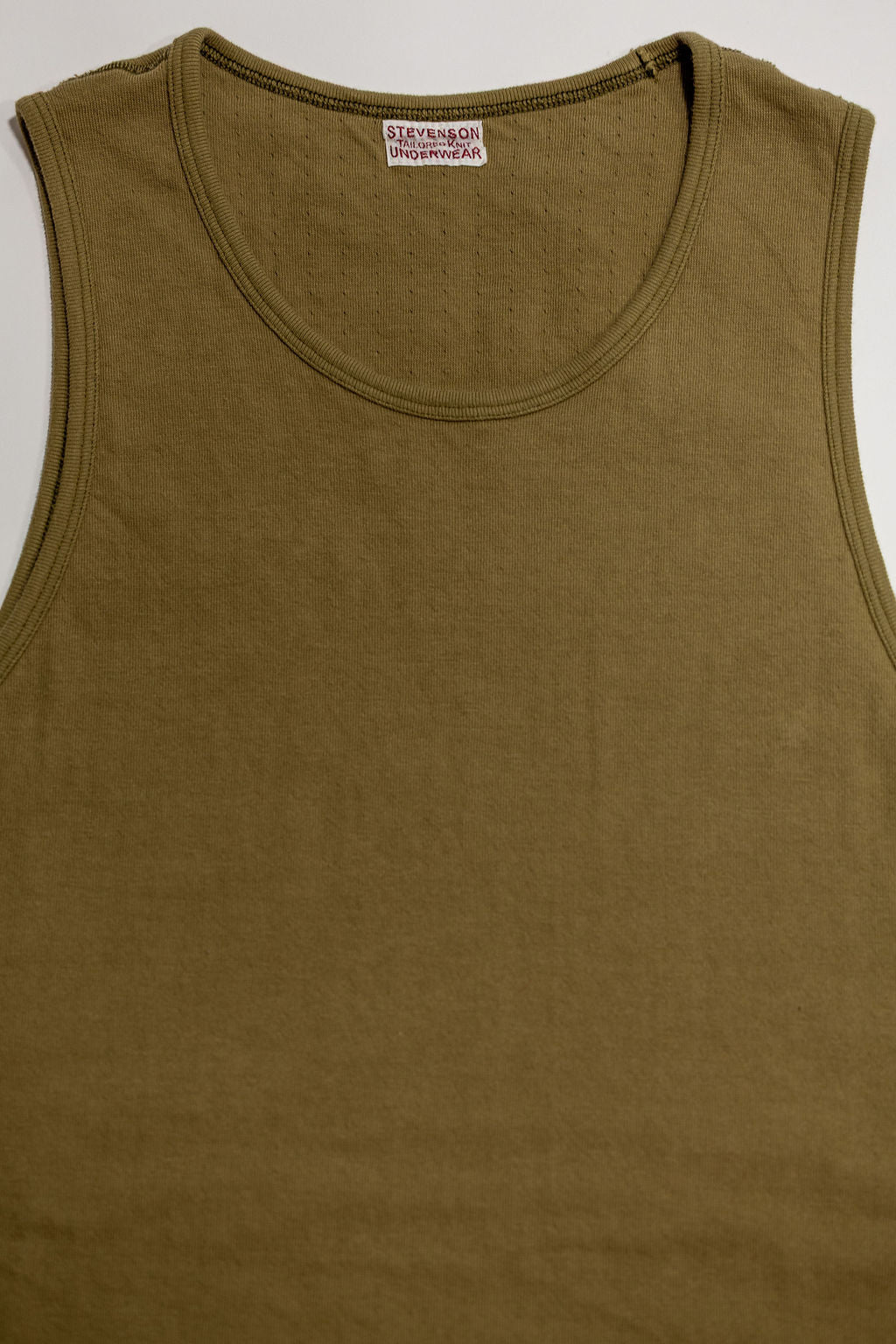 Stevenson Overall Co. DualComfort Cotton Tank - Olive