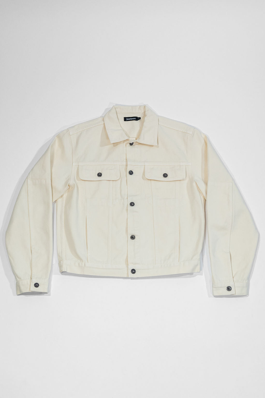 3sixteen Trucker Jacket - Buttermilk Twill