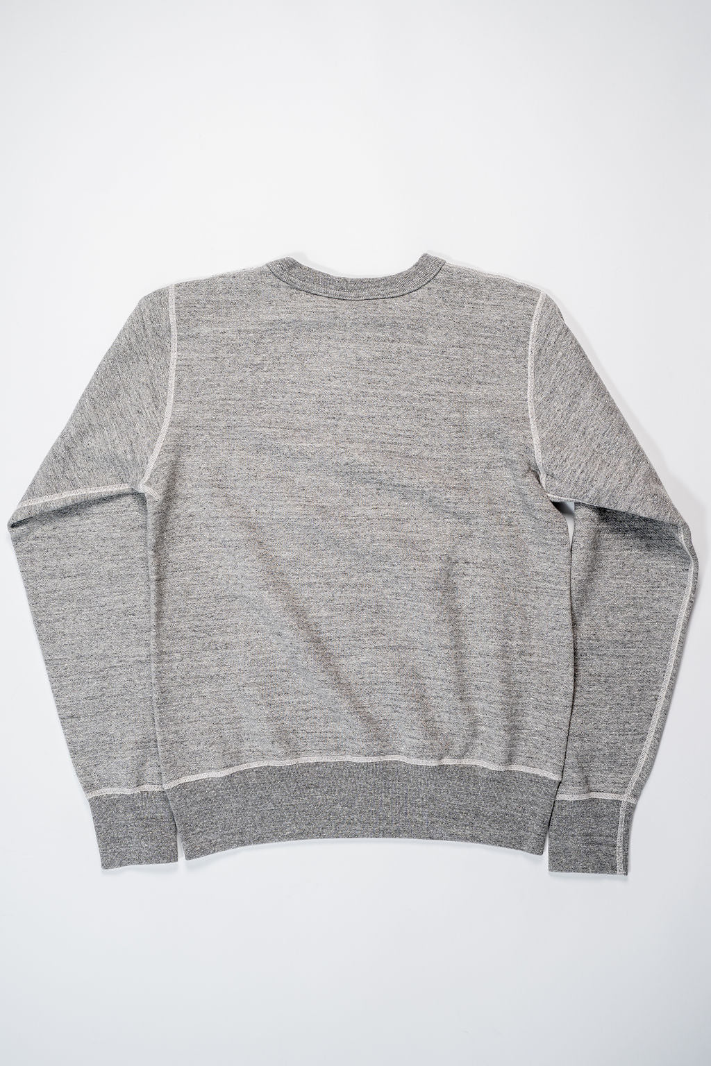 Buzz Rickson's BR65622 Set-in Crew Neck Sweatshirt - Heather Gray