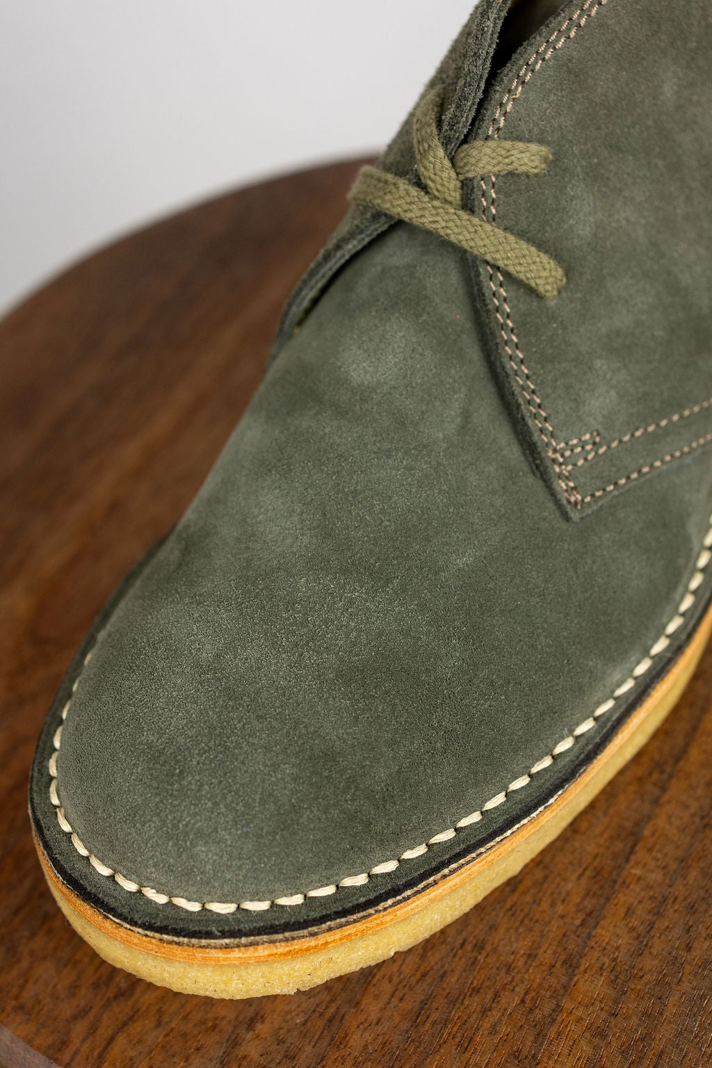 John Lofgren Military Desert Boot - Japanese Suede Olive
