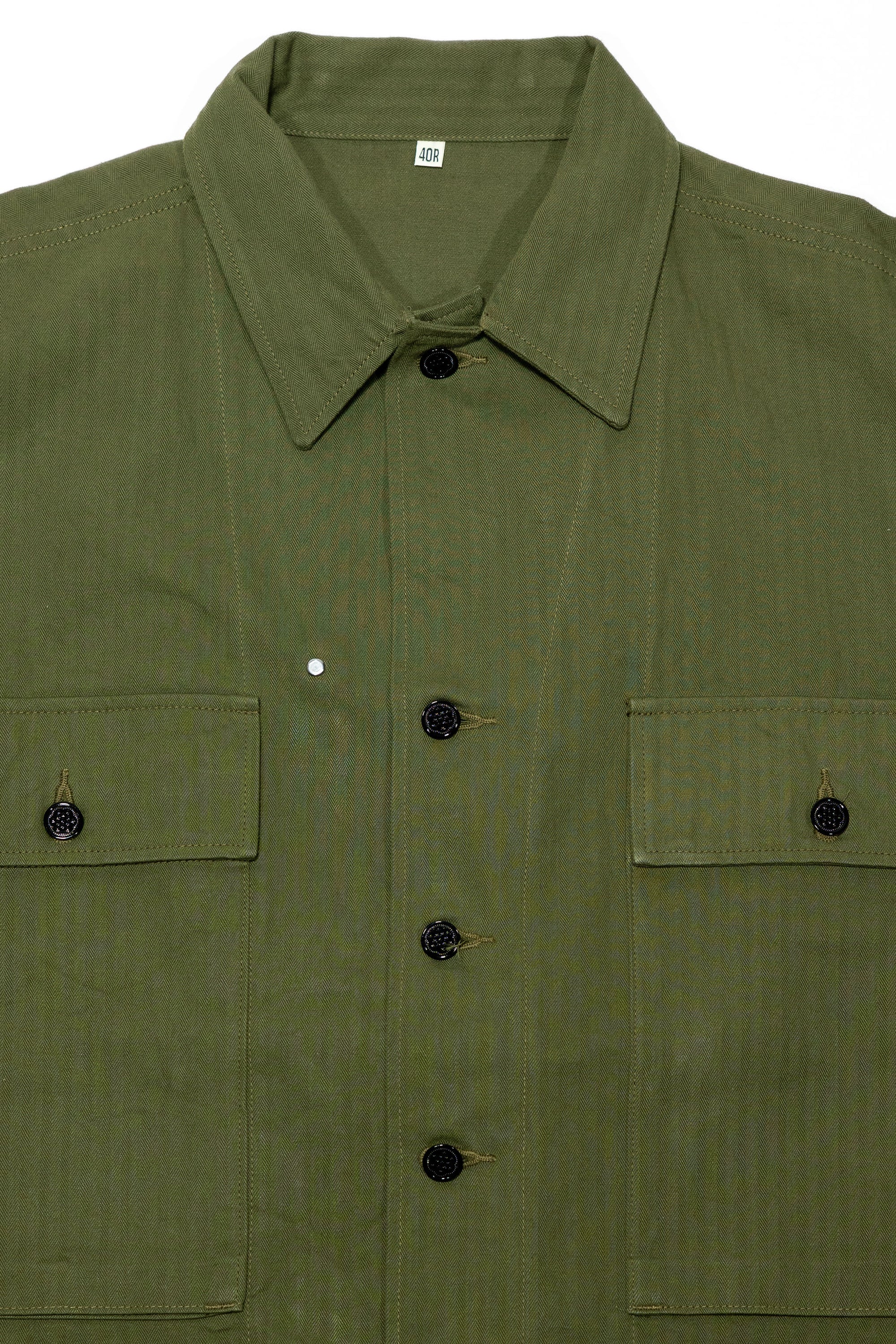 Buzz Rickson's BR15887 Herringbone Twill Jacket Special - Olive