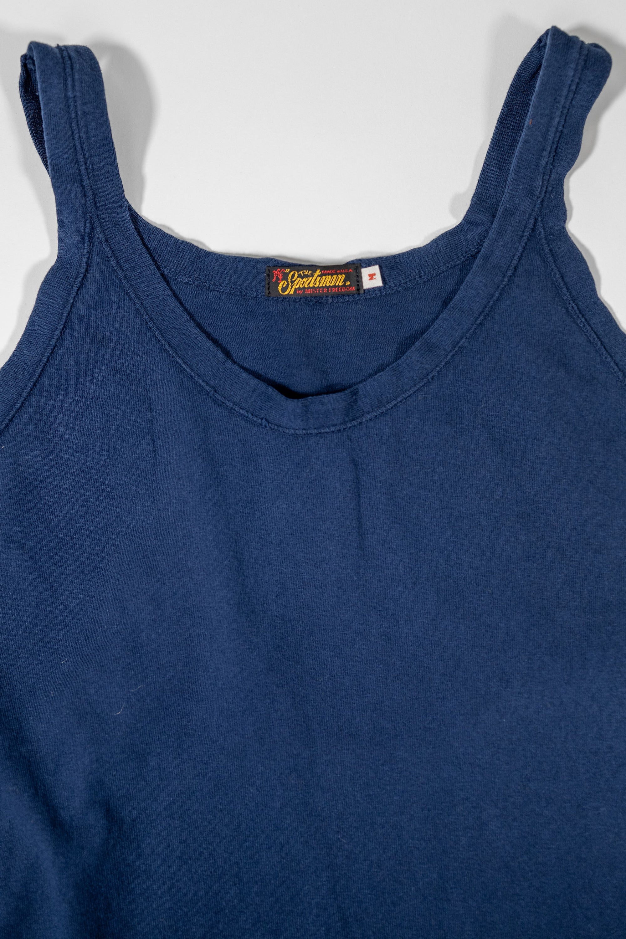 Mister Freedom "Bronson" Tank Top - Navy Blue