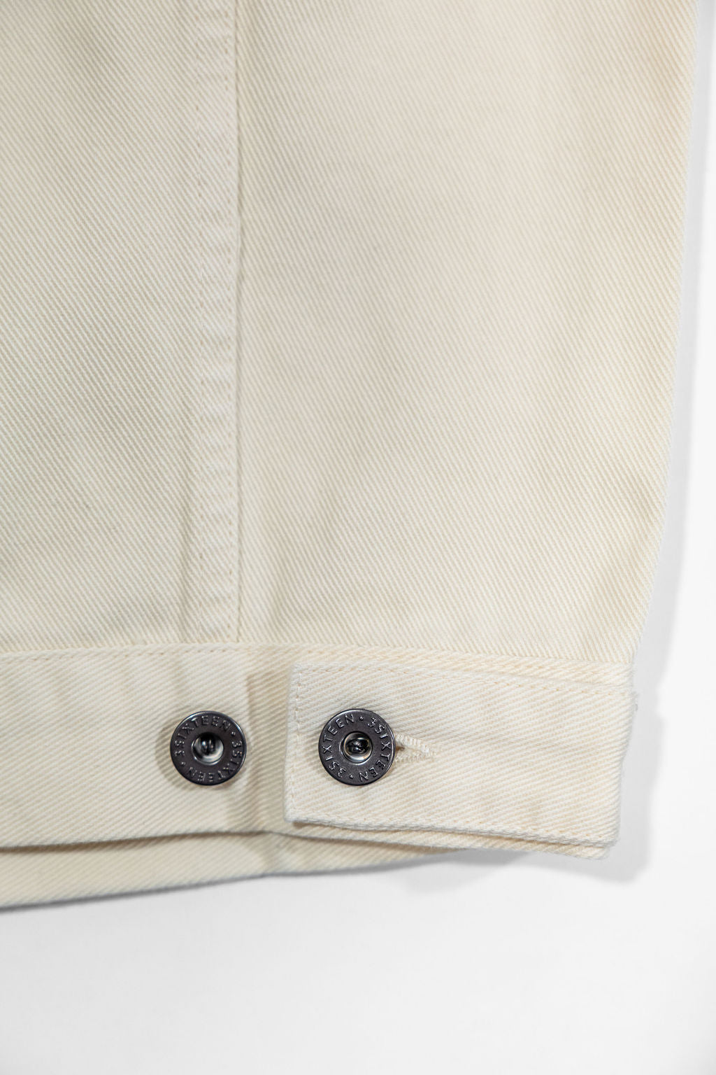3sixteen Trucker Jacket - Buttermilk Twill