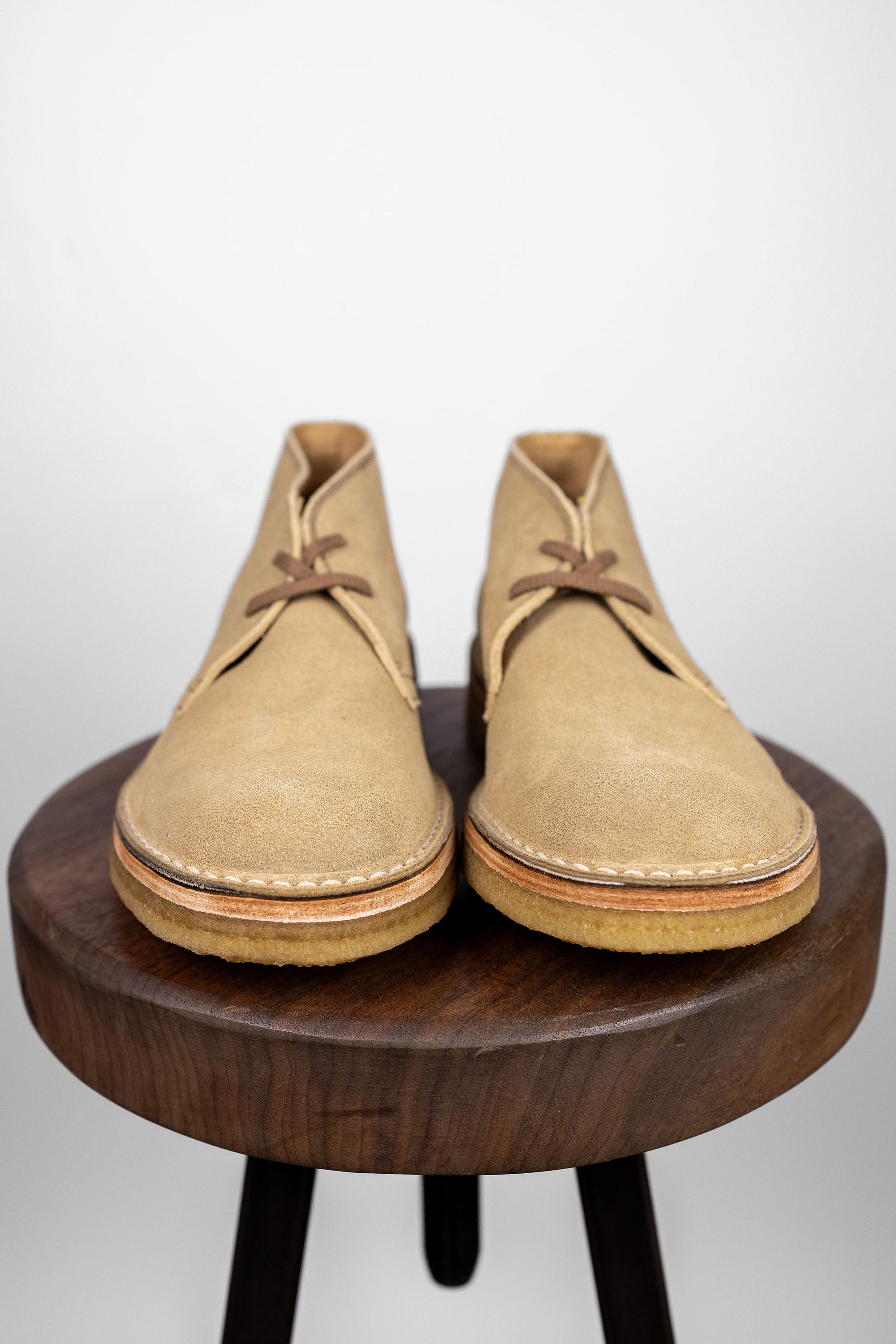 John Lofgren Military Desert Boots - Japanese Suede Sand