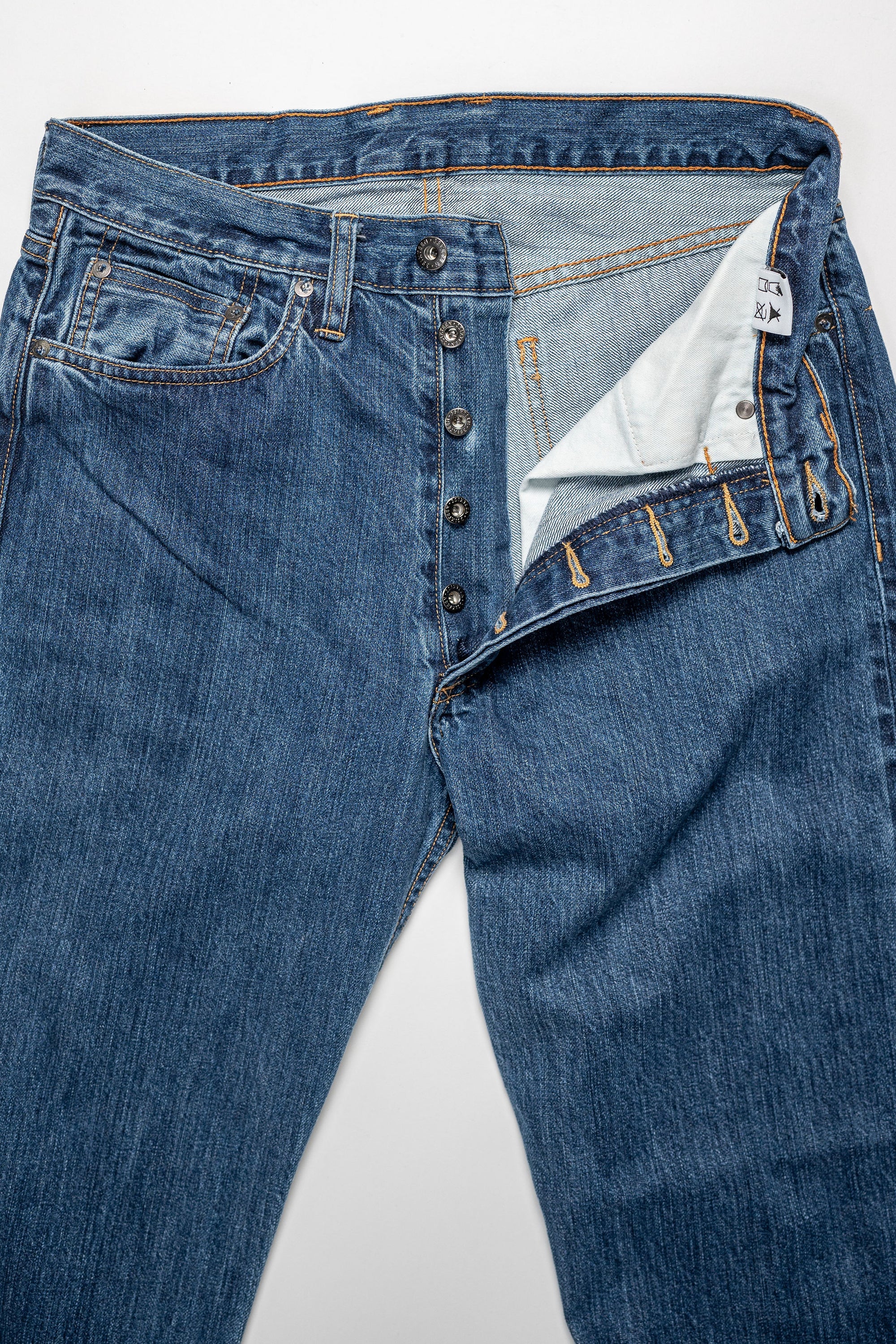 3sixteen CS-101xs Classic Straight ⁠-⁠ Stonewashed Indigo Selvedge