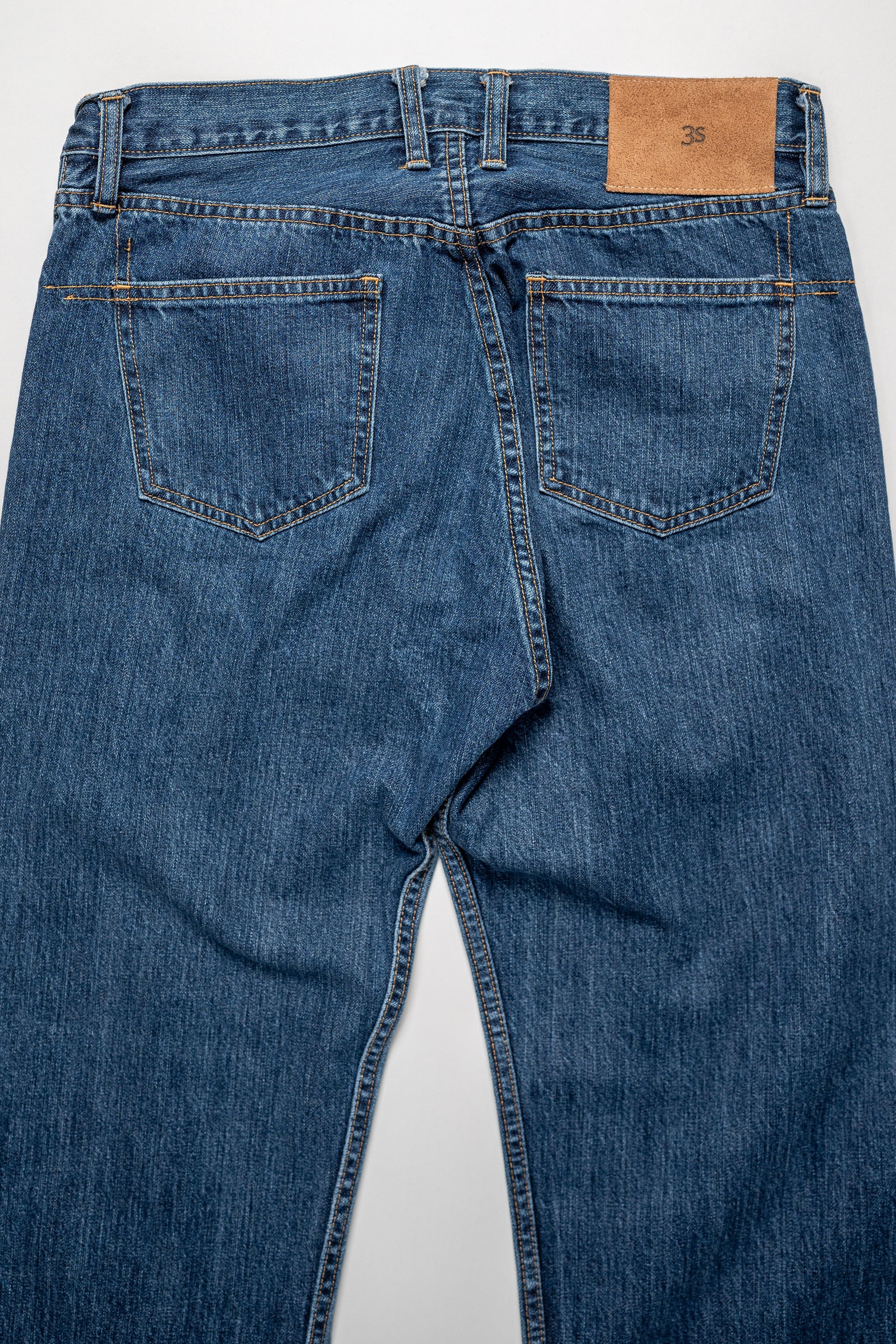 3sixteen CS-101xs Classic Straight ⁠-⁠ Stonewashed Indigo Selvedge