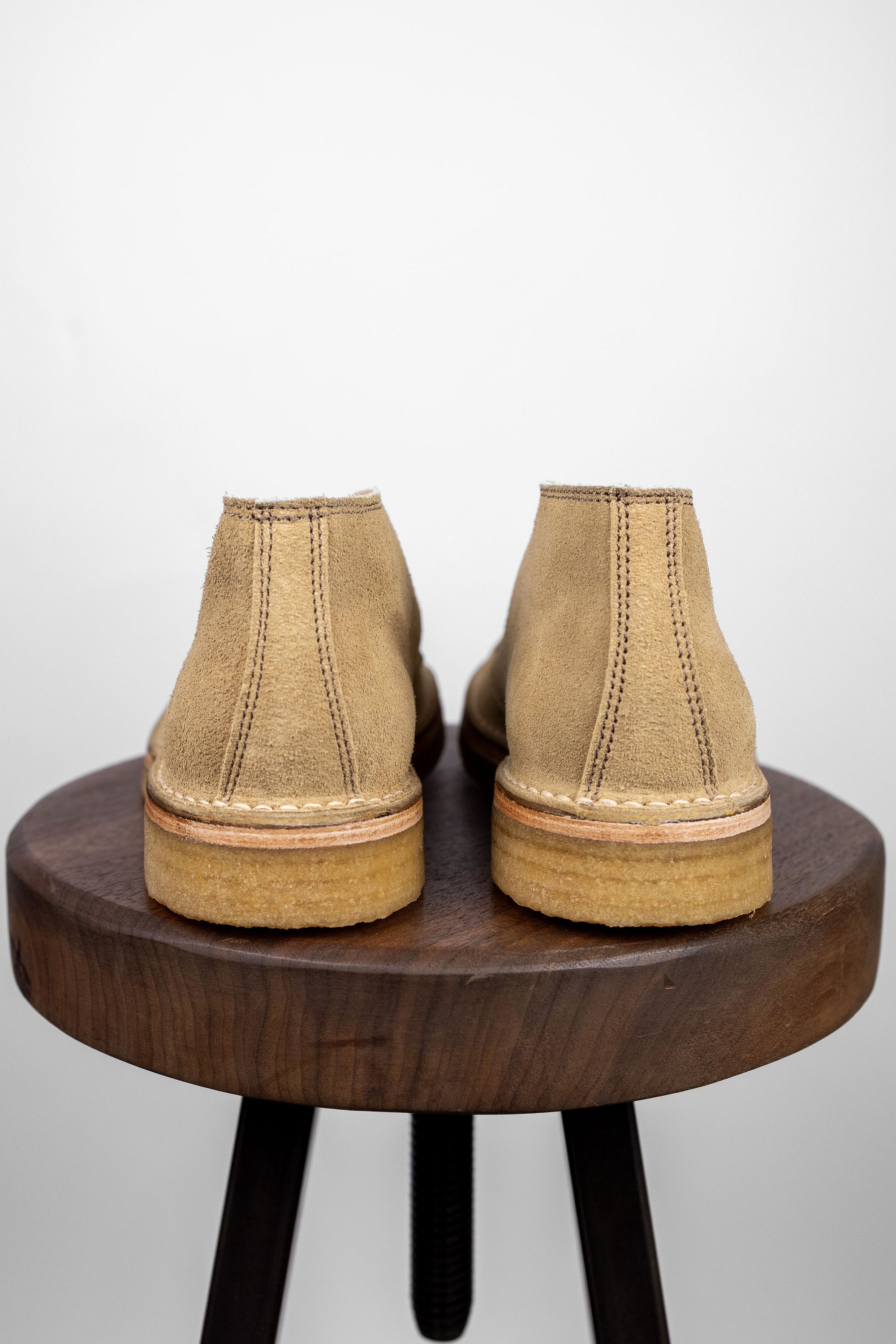 John Lofgren Military Desert Boots - Japanese Suede Sand