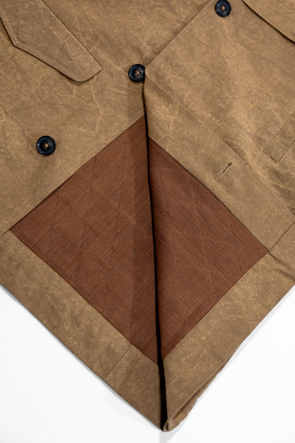 Indi + Ash Braulio Barn Coat - Coyote Stone Enzyme Canvas