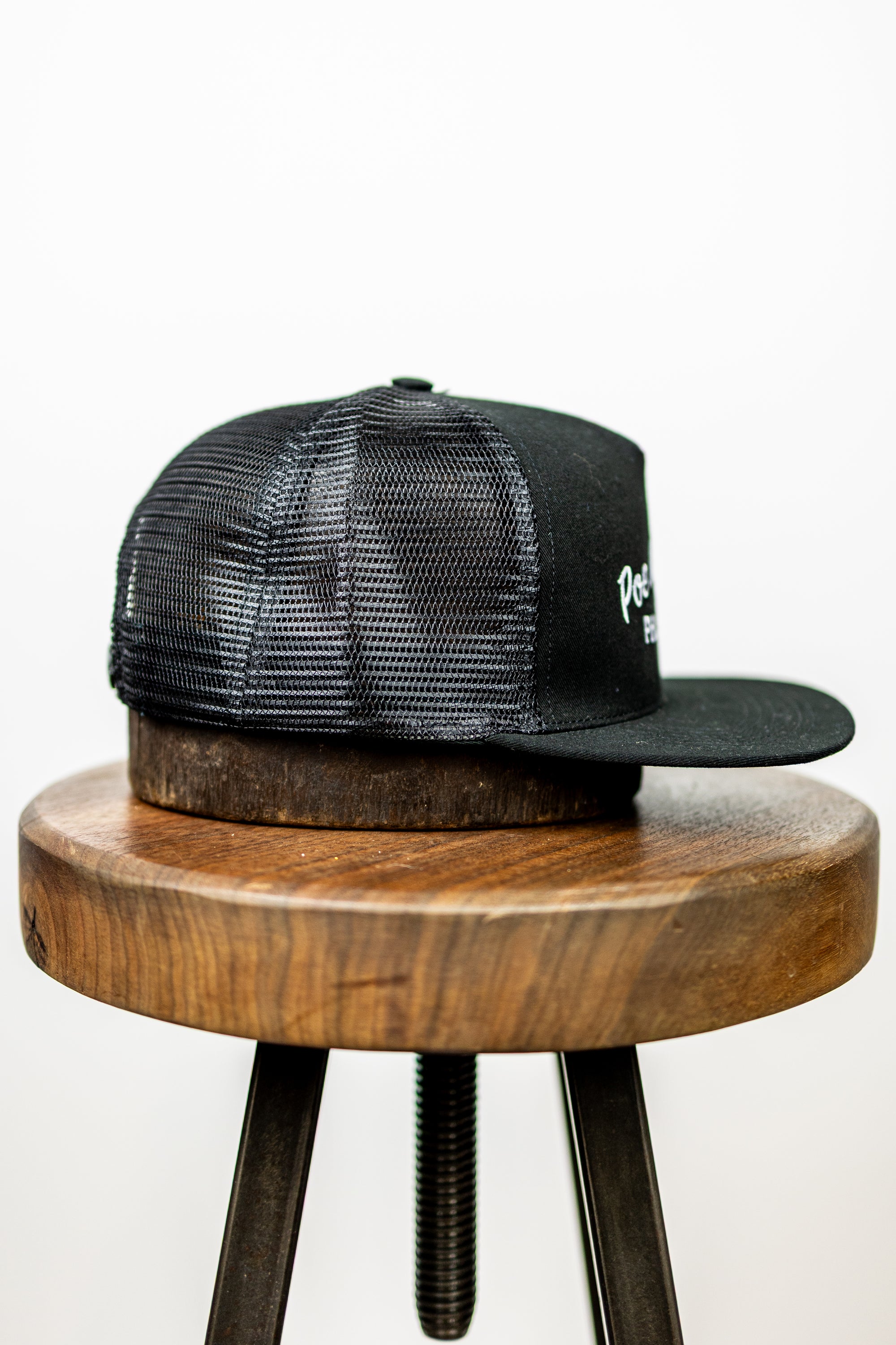 Poe Motor Co. Trucker - White