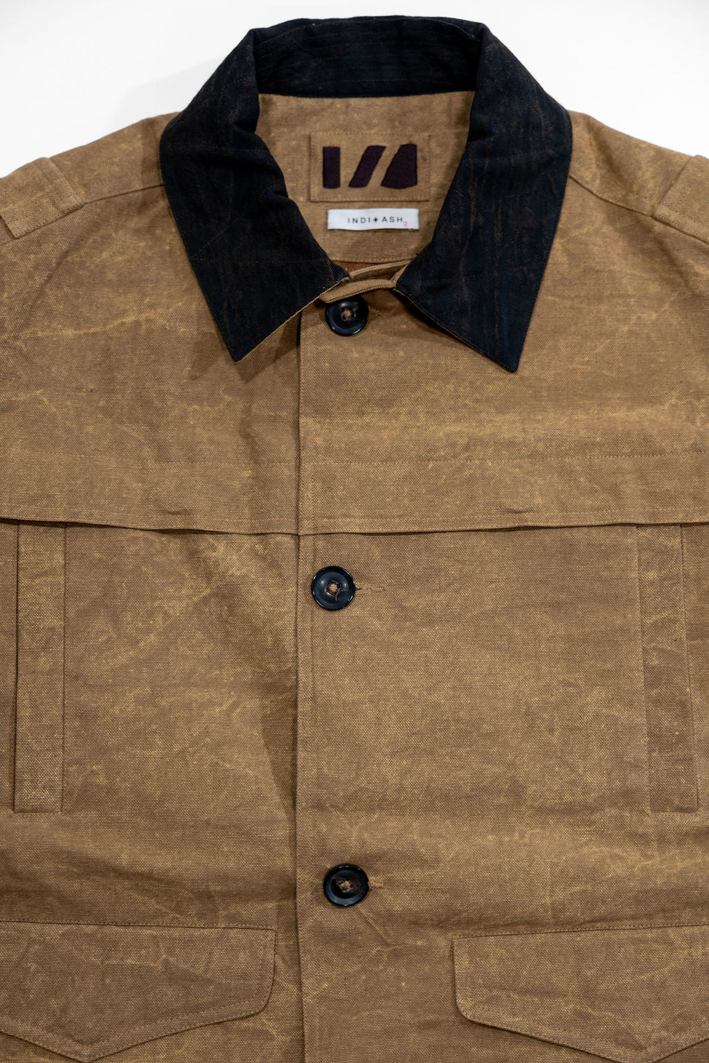 Indi + Ash Braulio Barn Coat - Coyote Stone Enzyme Canvas