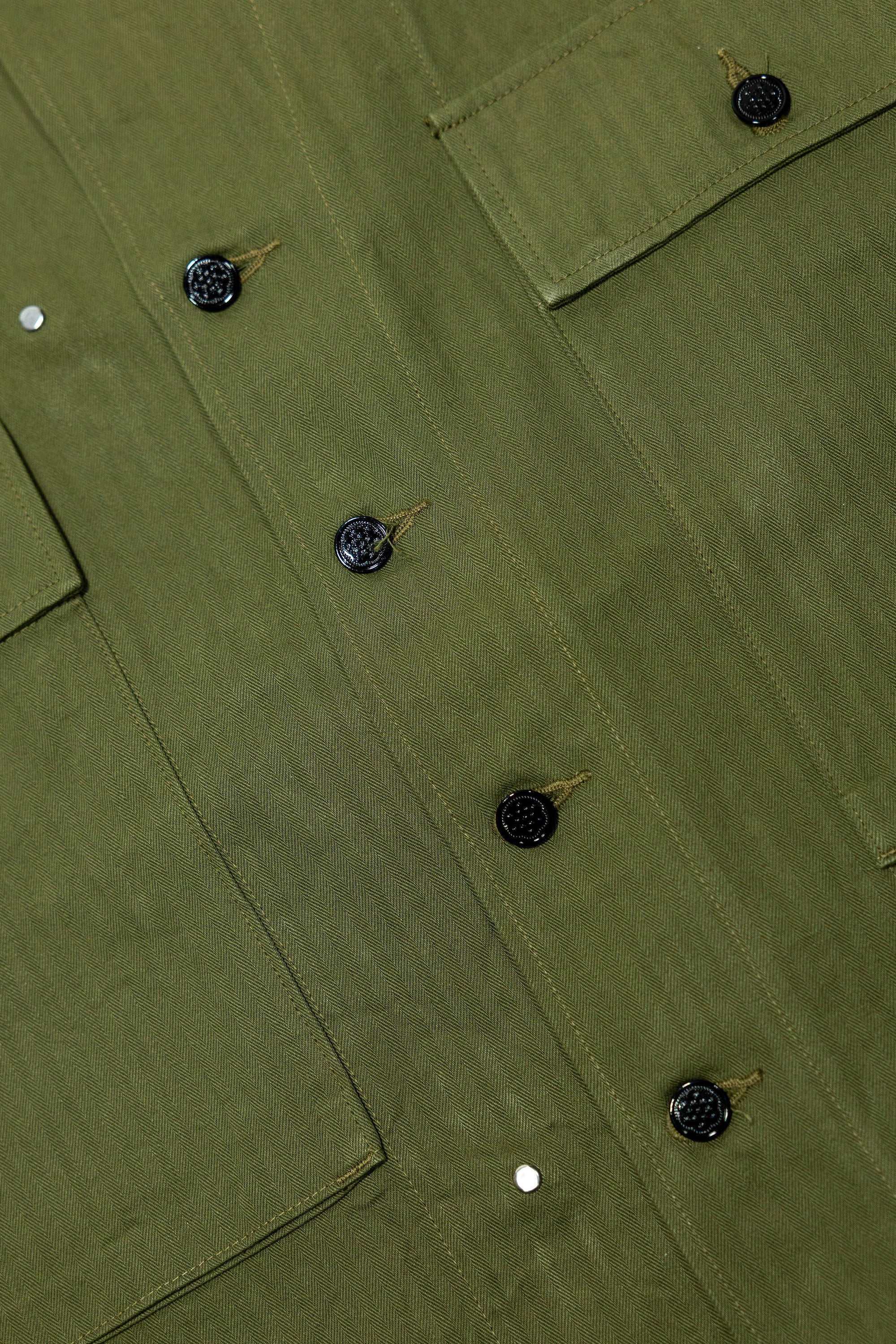 Buzz Rickson's BR15887 Herringbone Twill Jacket Special - Olive