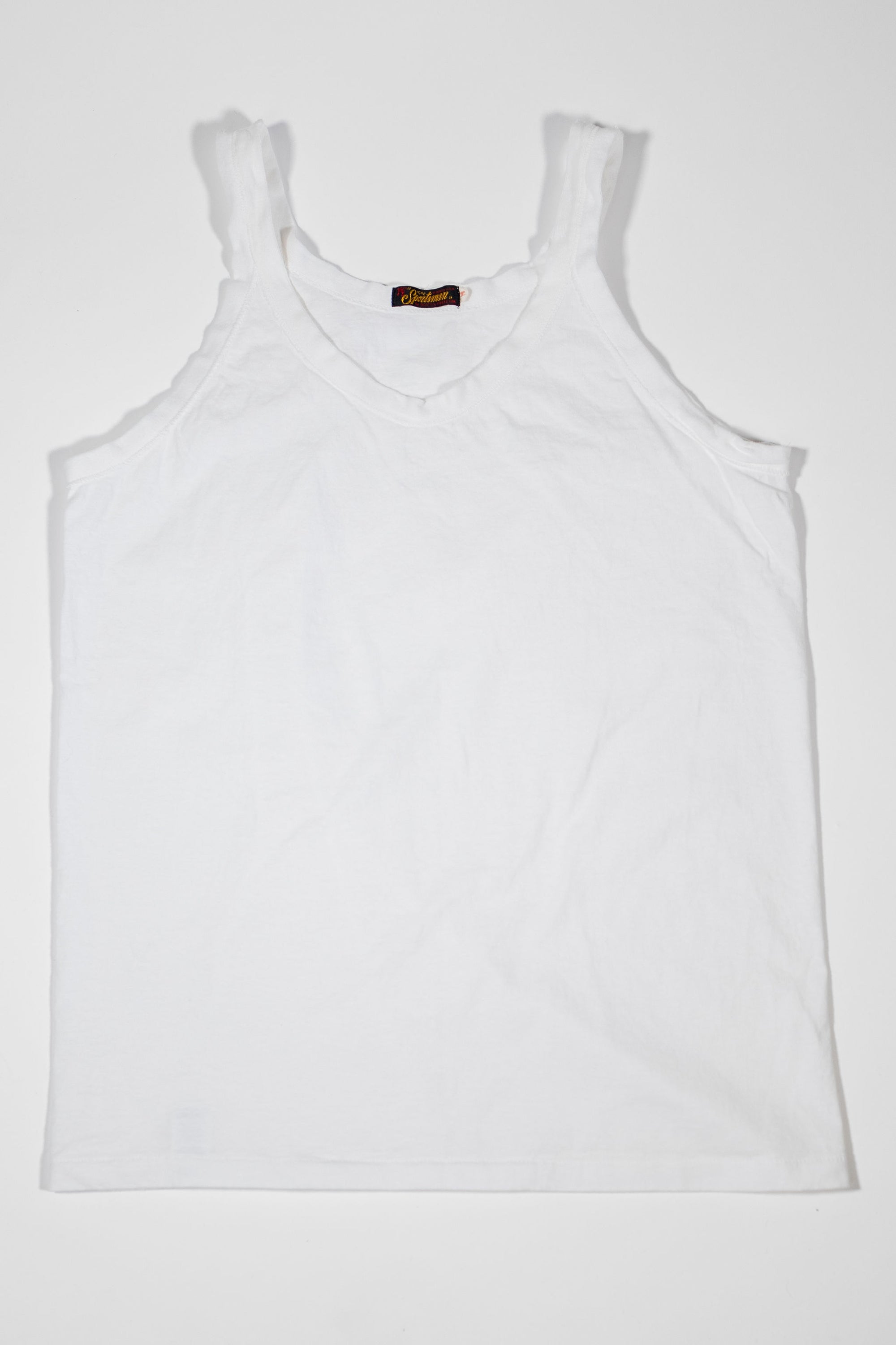 Mister Freedom "Bronson" Tank Top - White