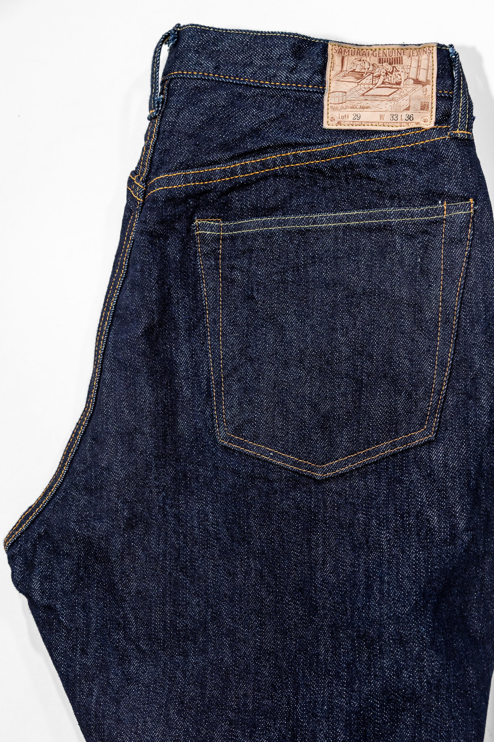 Samurai S310XX-WASHI Super Wide Model - 15oz Washi Denim