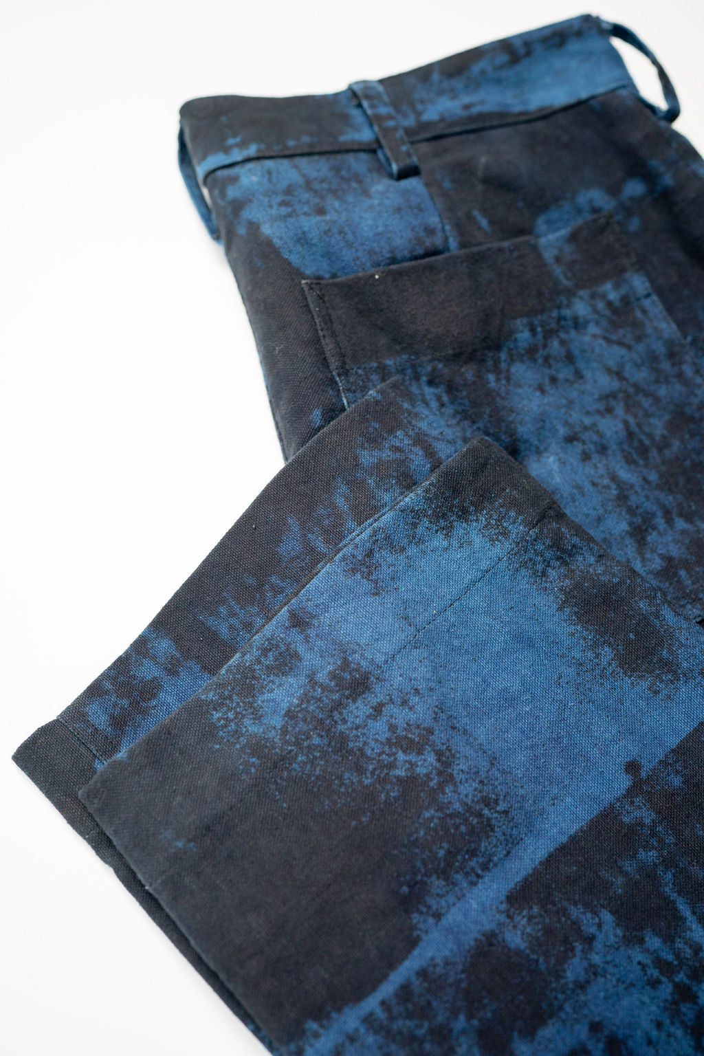 Indi + Ash Issac Pant - Indigo/Iron Mudpant Organic Cotton Canvas