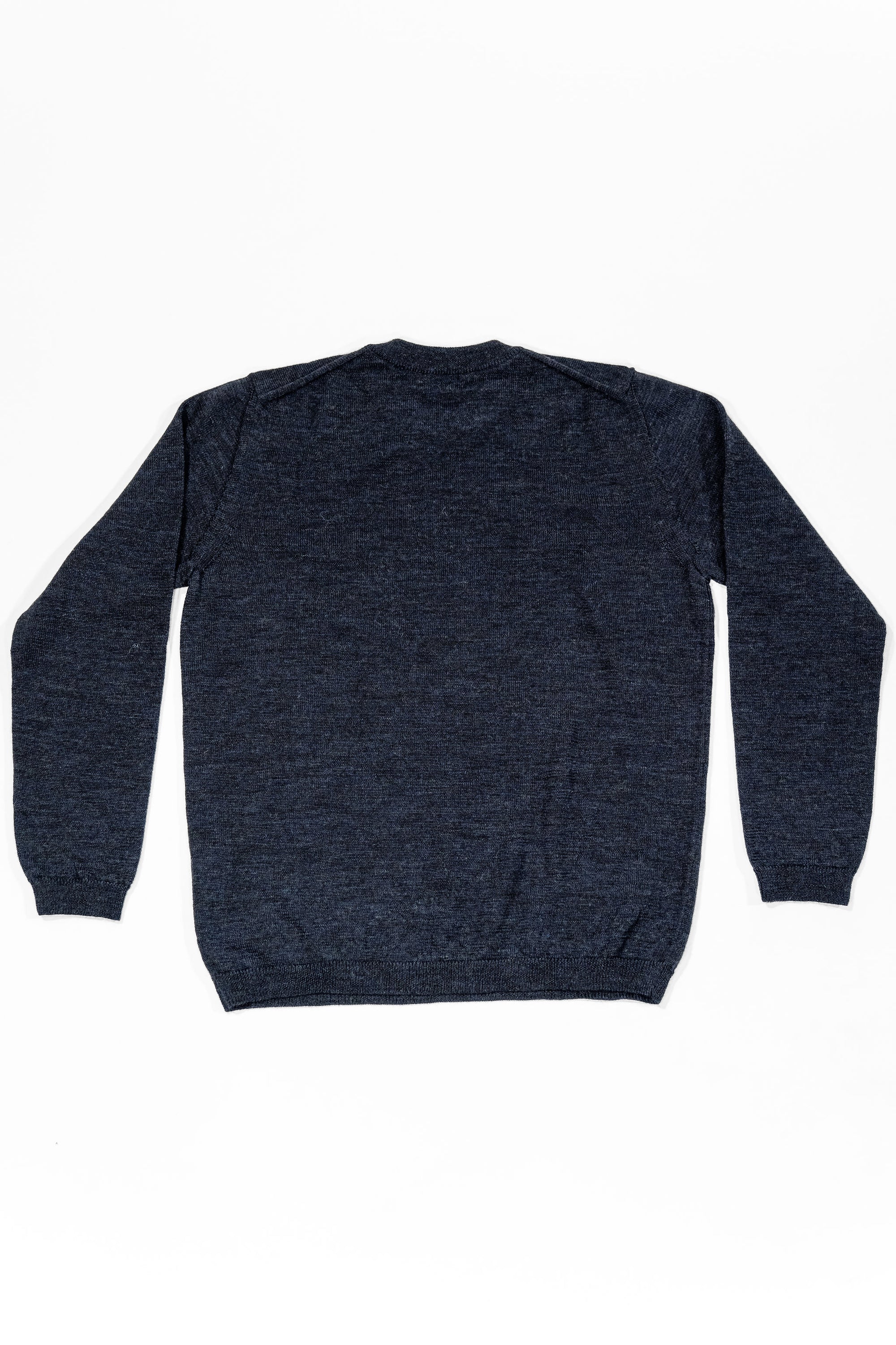 Hansen Garments Eske Crew Neck Sweater - Blue Melange