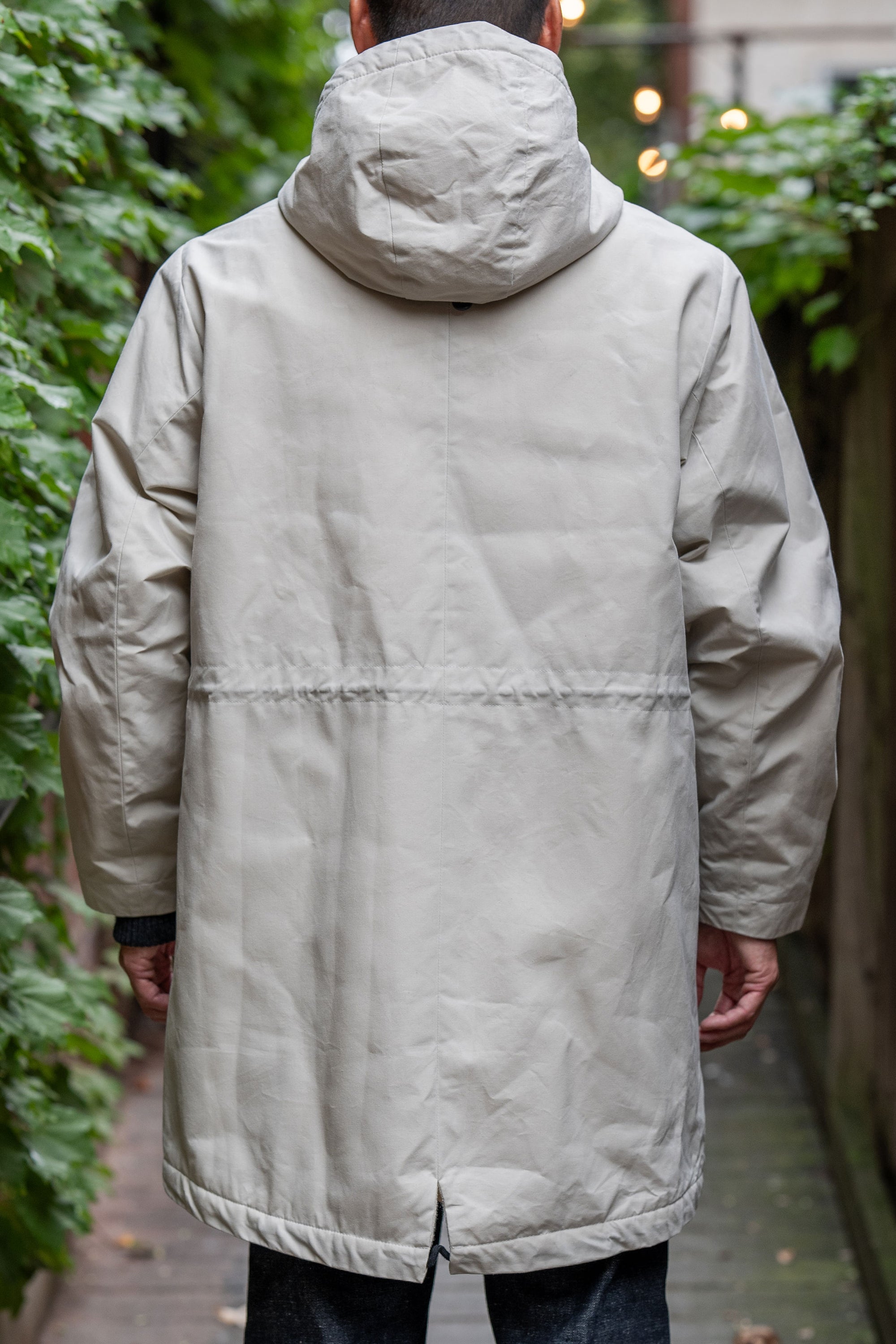 Hansen Garments Rasmus Waxed Parka - Snow