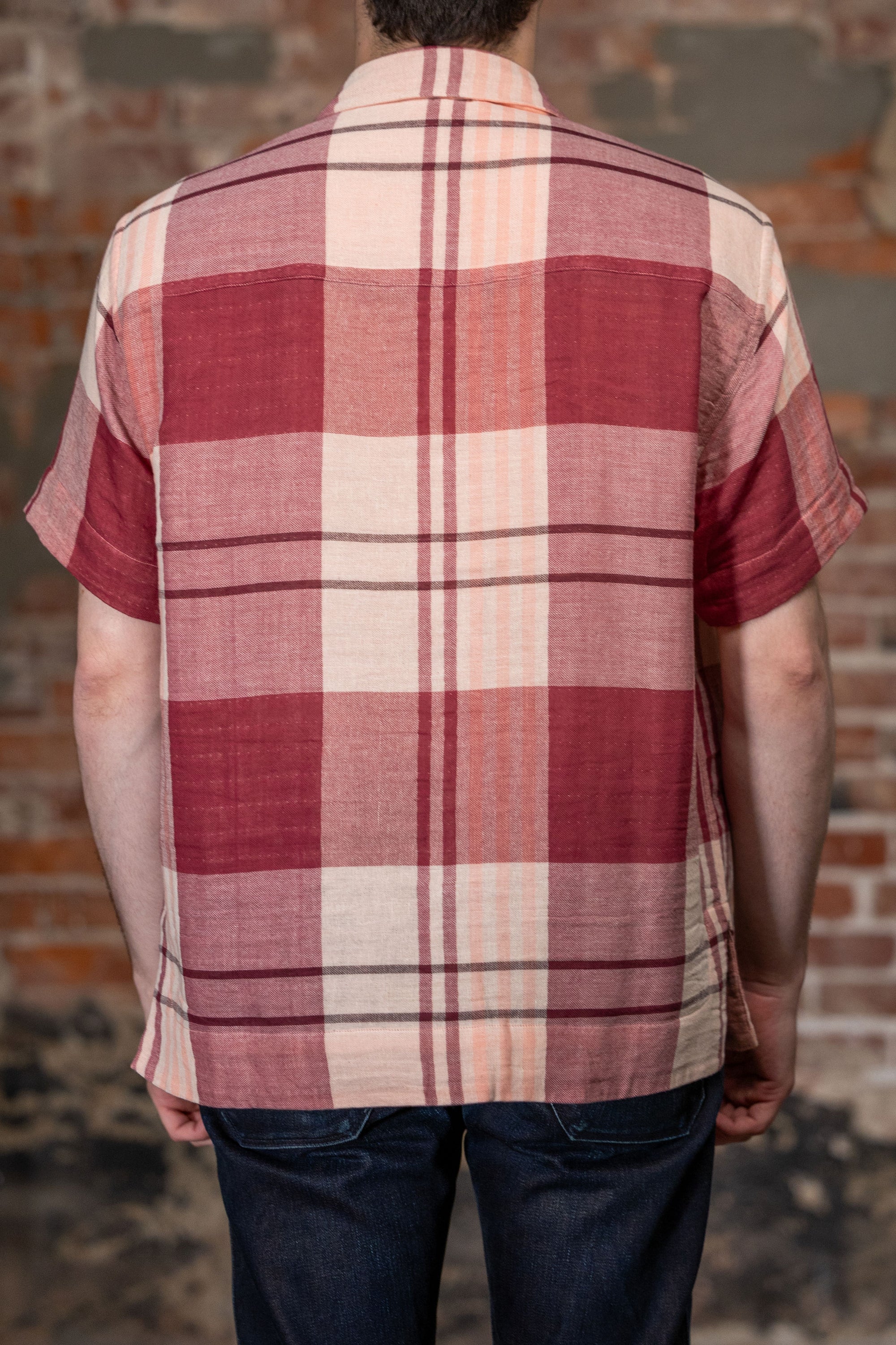 Indi + Ash Reversible Lake Camp Shirt JAC - Handwoven Double Gauze Plaid