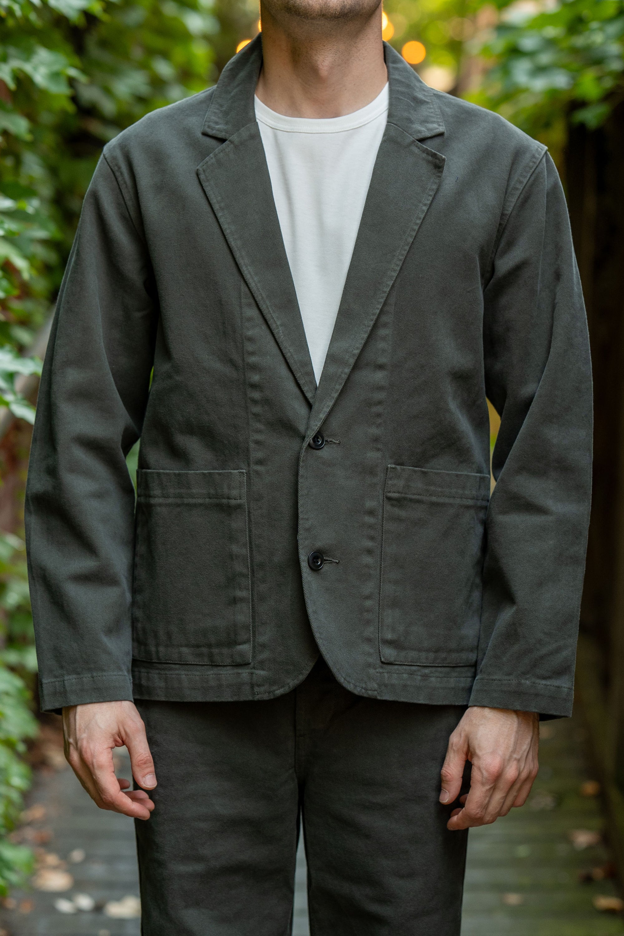 3sixteen Work Blazer - Ivy Green