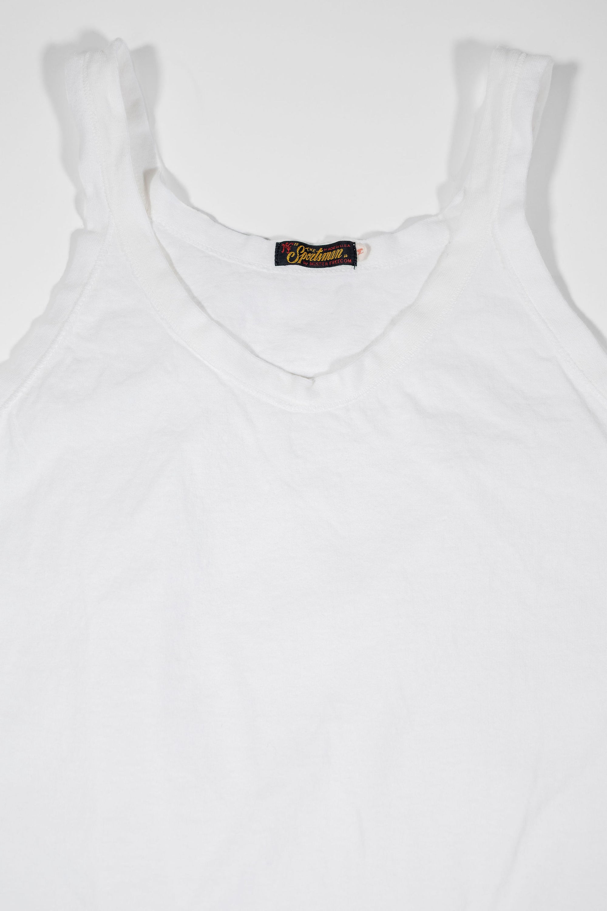 Mister Freedom "Bronson" Tank Top - White