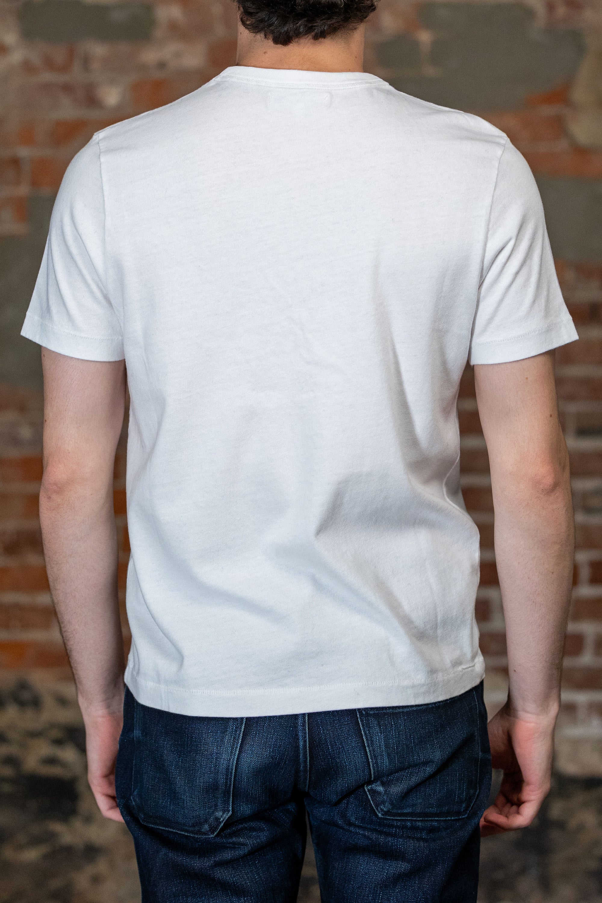 Merz b. Schwanen TEE03 Authentic Jersey Cotton T-Shirt - Crisp White