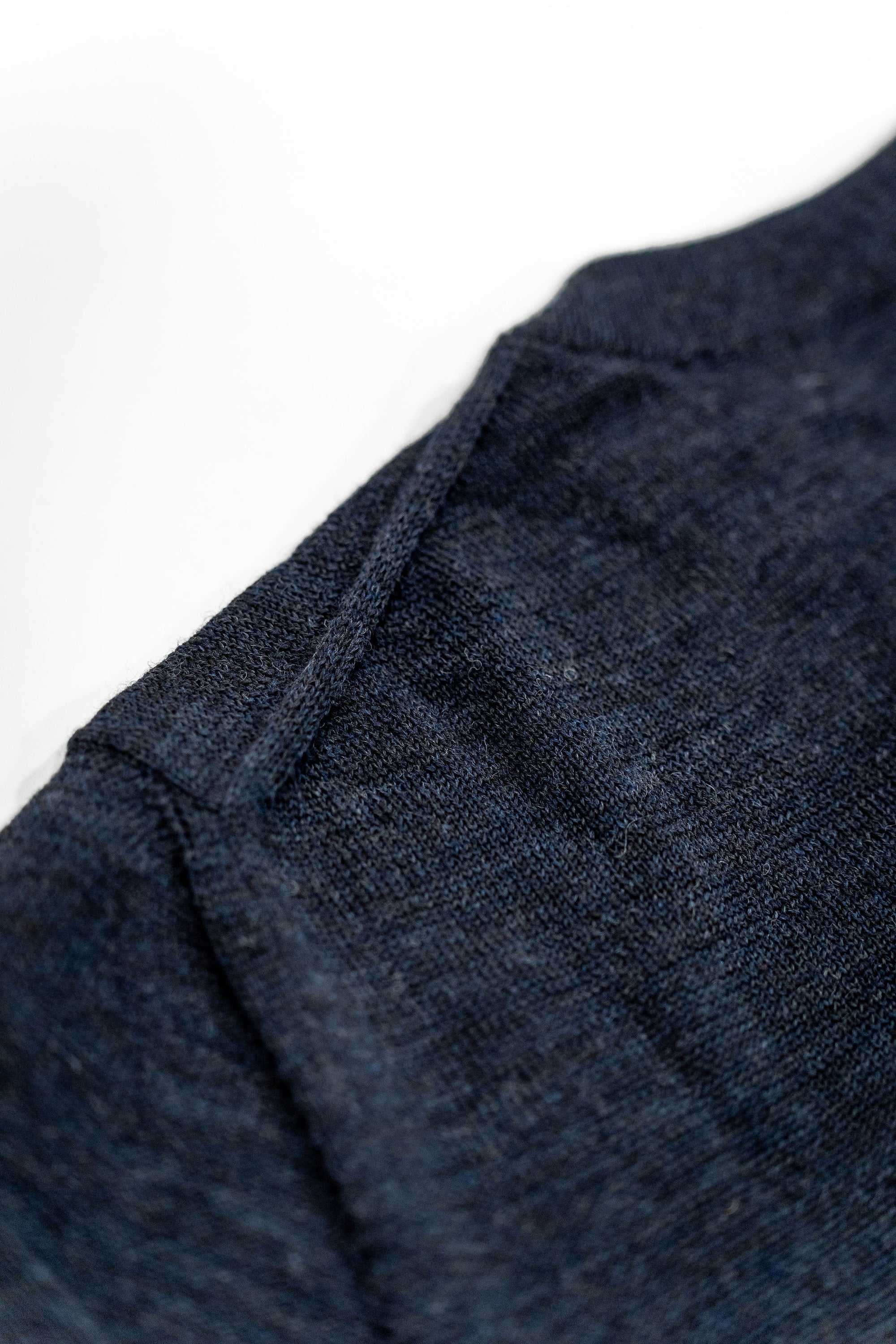 Hansen Garments Eske Crew Neck Sweater - Blue Melange
