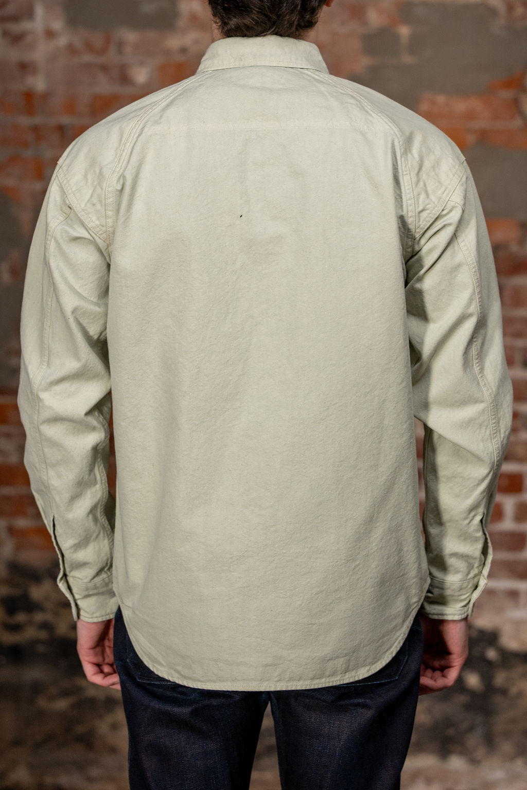 Seuvas 8oz Canvas Raglan Shirt - Matcha