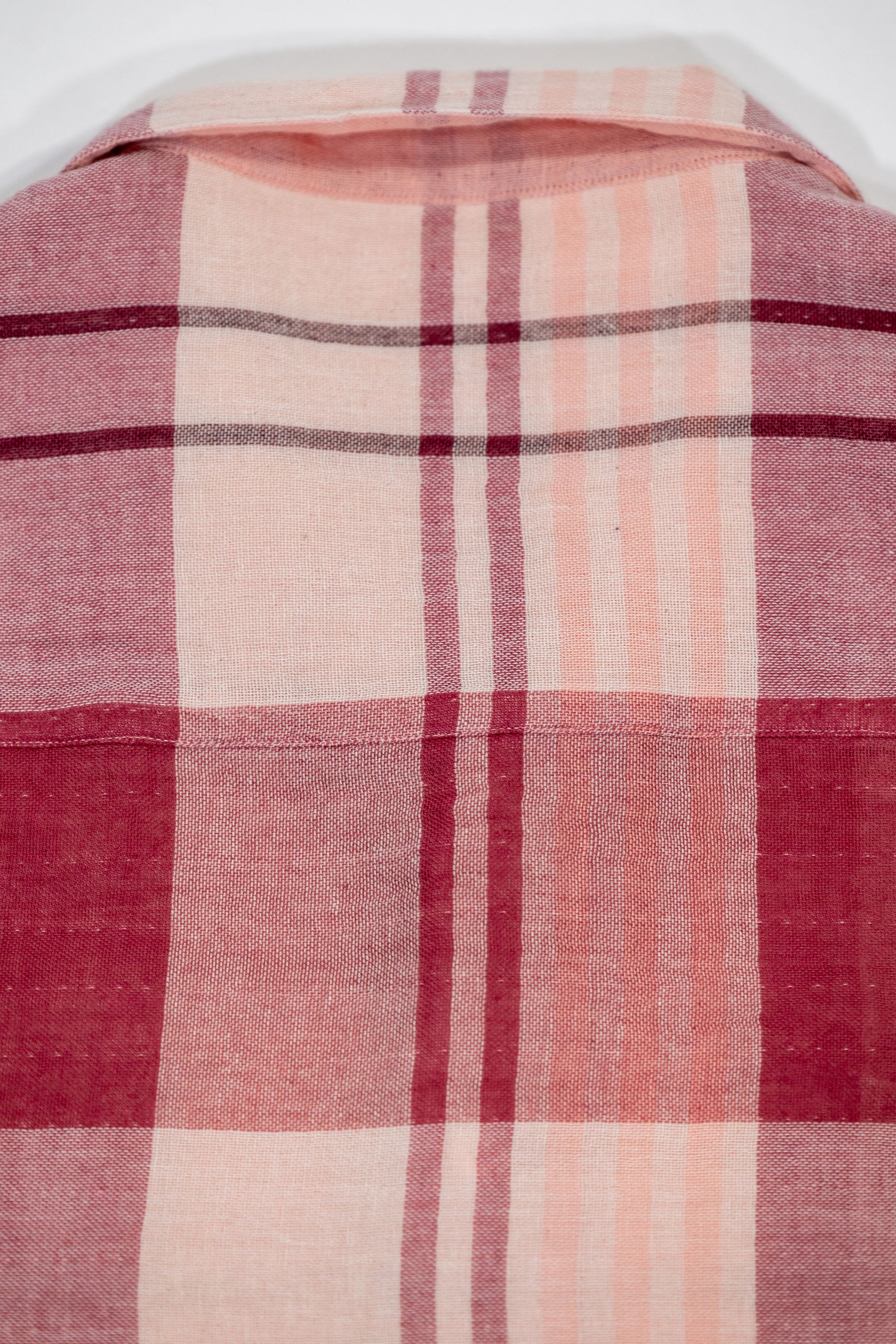Indi + Ash Reversible Lake Camp Shirt JAC - Handwoven Double Gauze Plaid