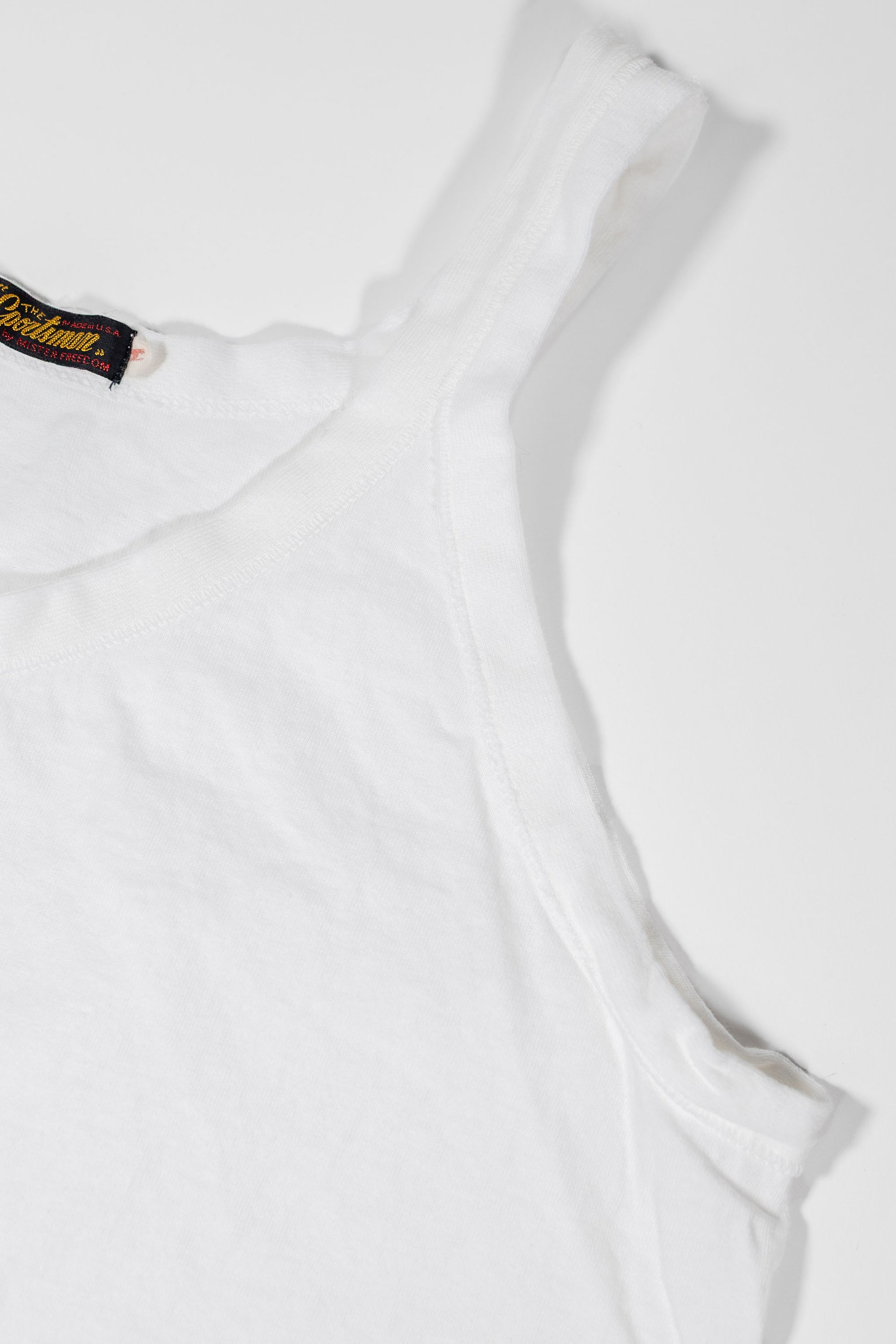 Mister Freedom "Bronson" Tank Top - White