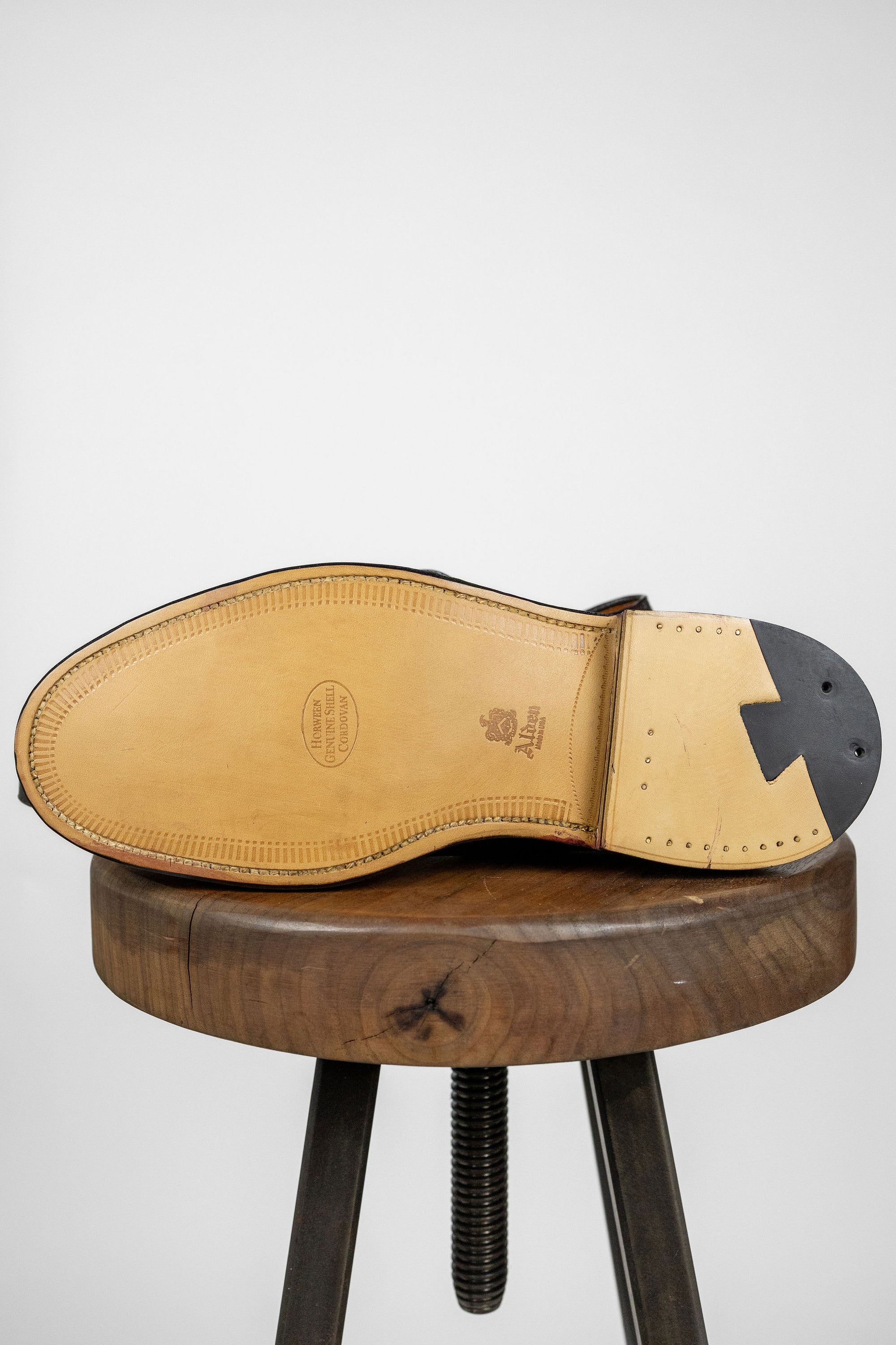 Alden 990 Plain Toe Blucher - Color 8 Shell Cordovan
