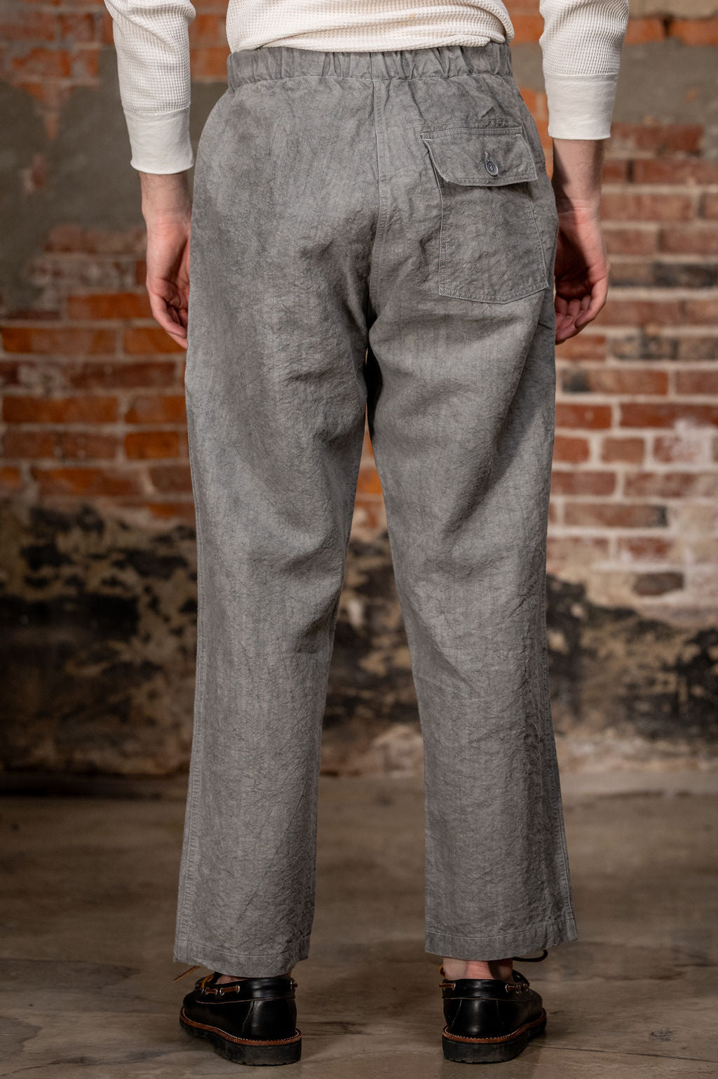 Seuvas "WASHI" Relaxed Pants - Light Charcoal
