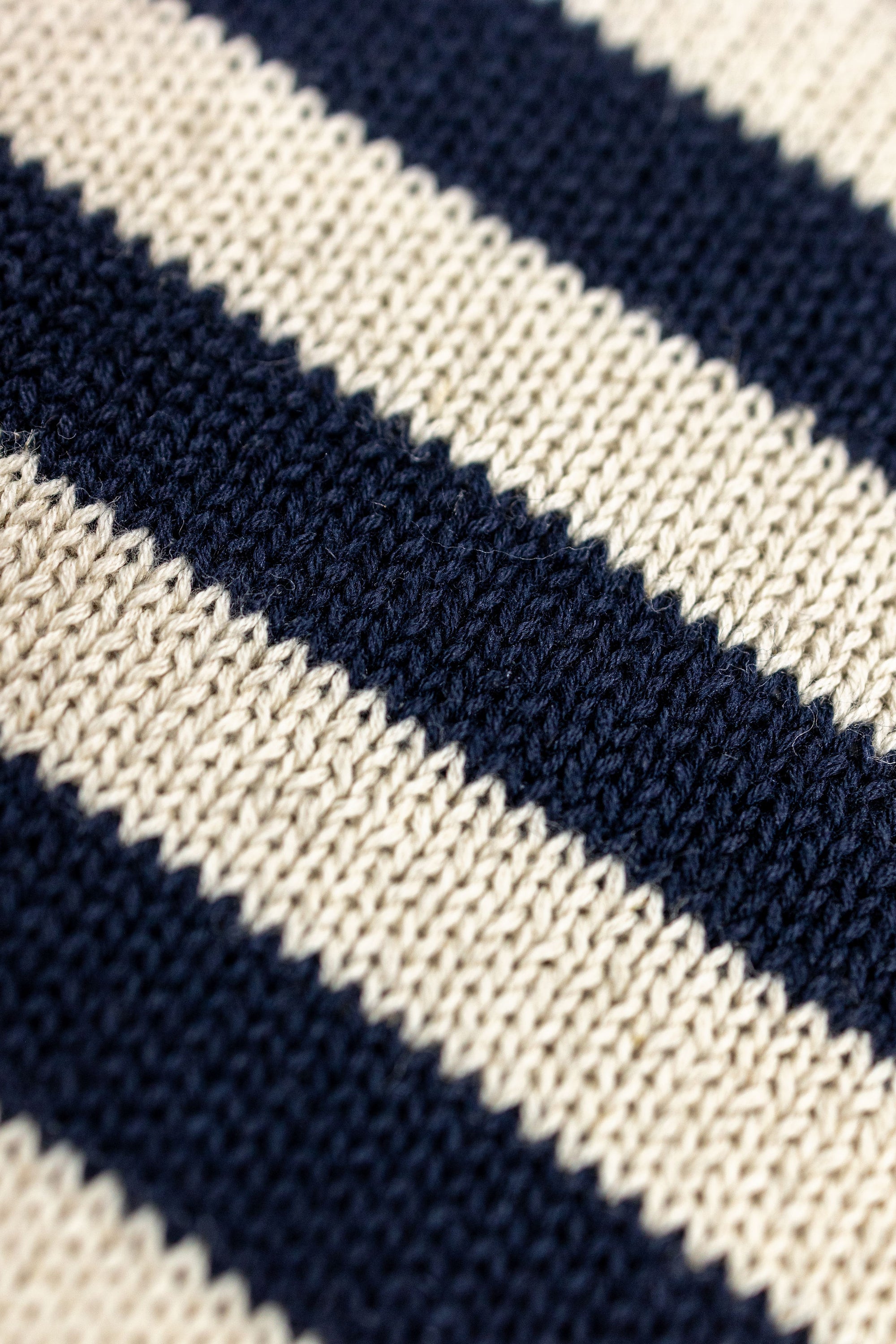 Heimat Textil Signal Harbor Sweater - Ink / Seashell Jailhouse
