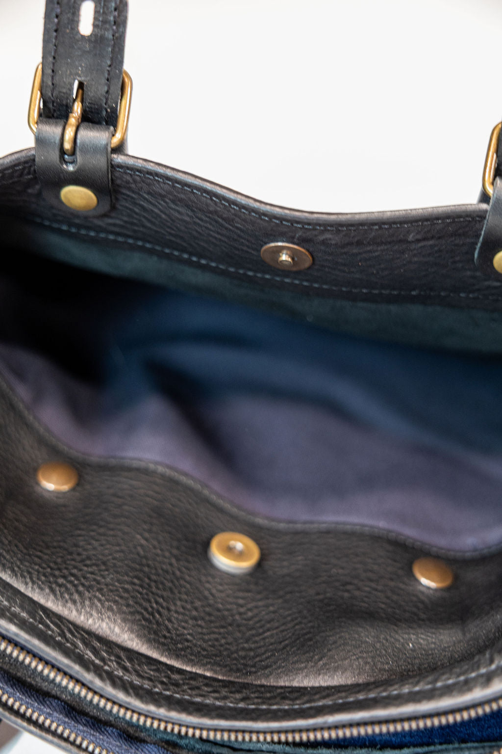 Bleu de Chauffe Folder Business Bag - Black